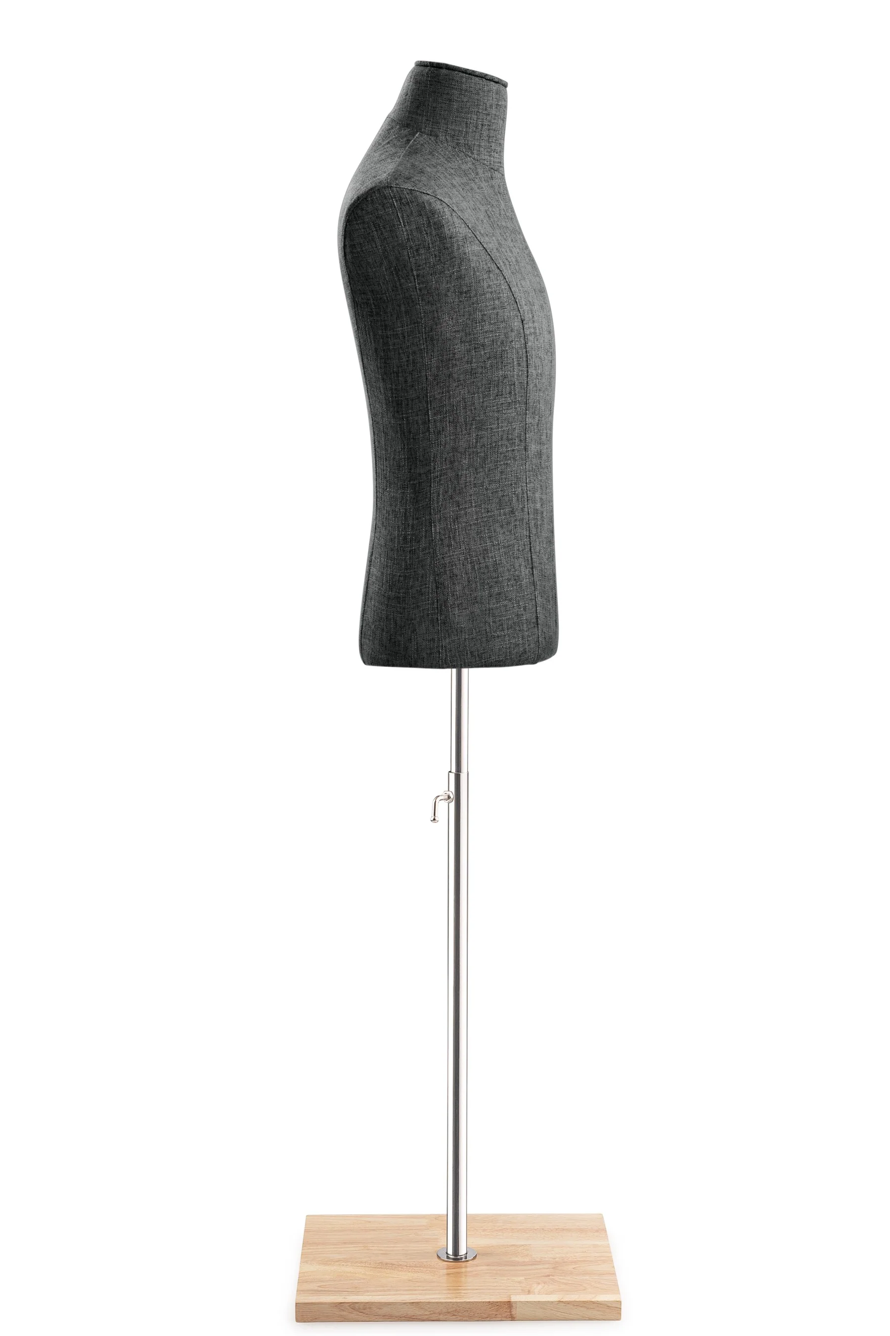 Male Display Dress Form on Wood Flat Base - Image 78