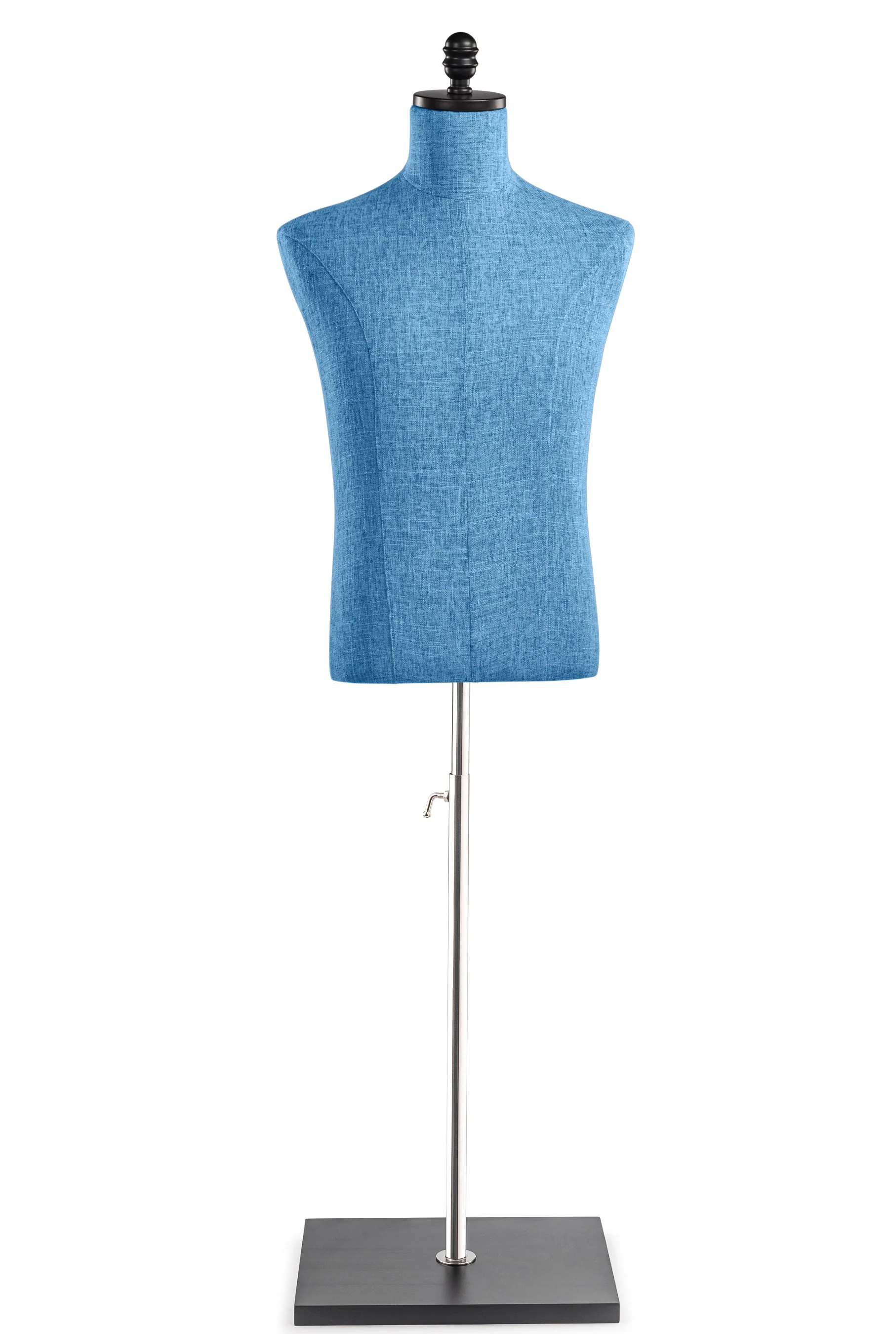Male Display Dress Form on Wood Flat Base - Image 79