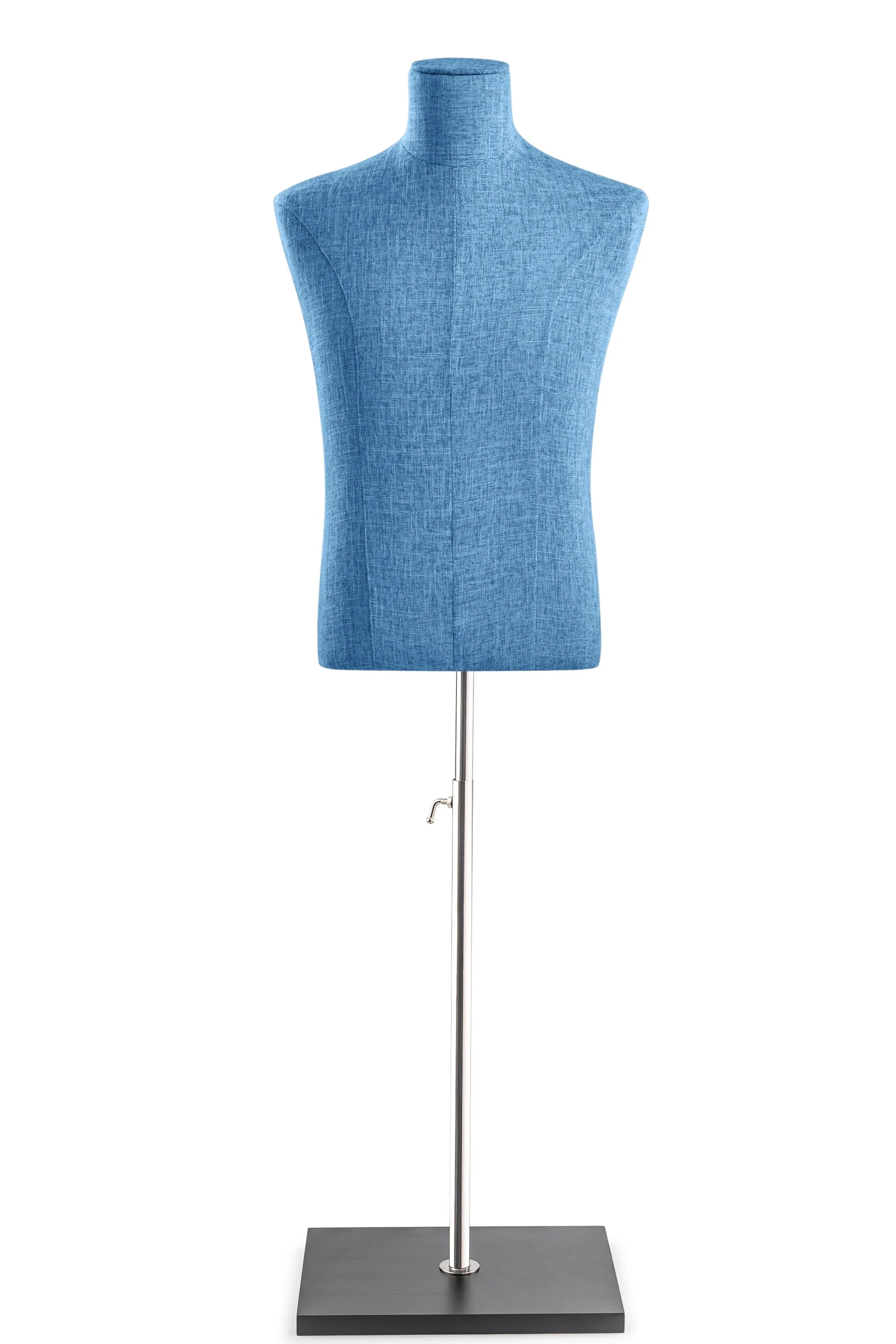 Male Display Dress Form on Wood Flat Base - Image 80