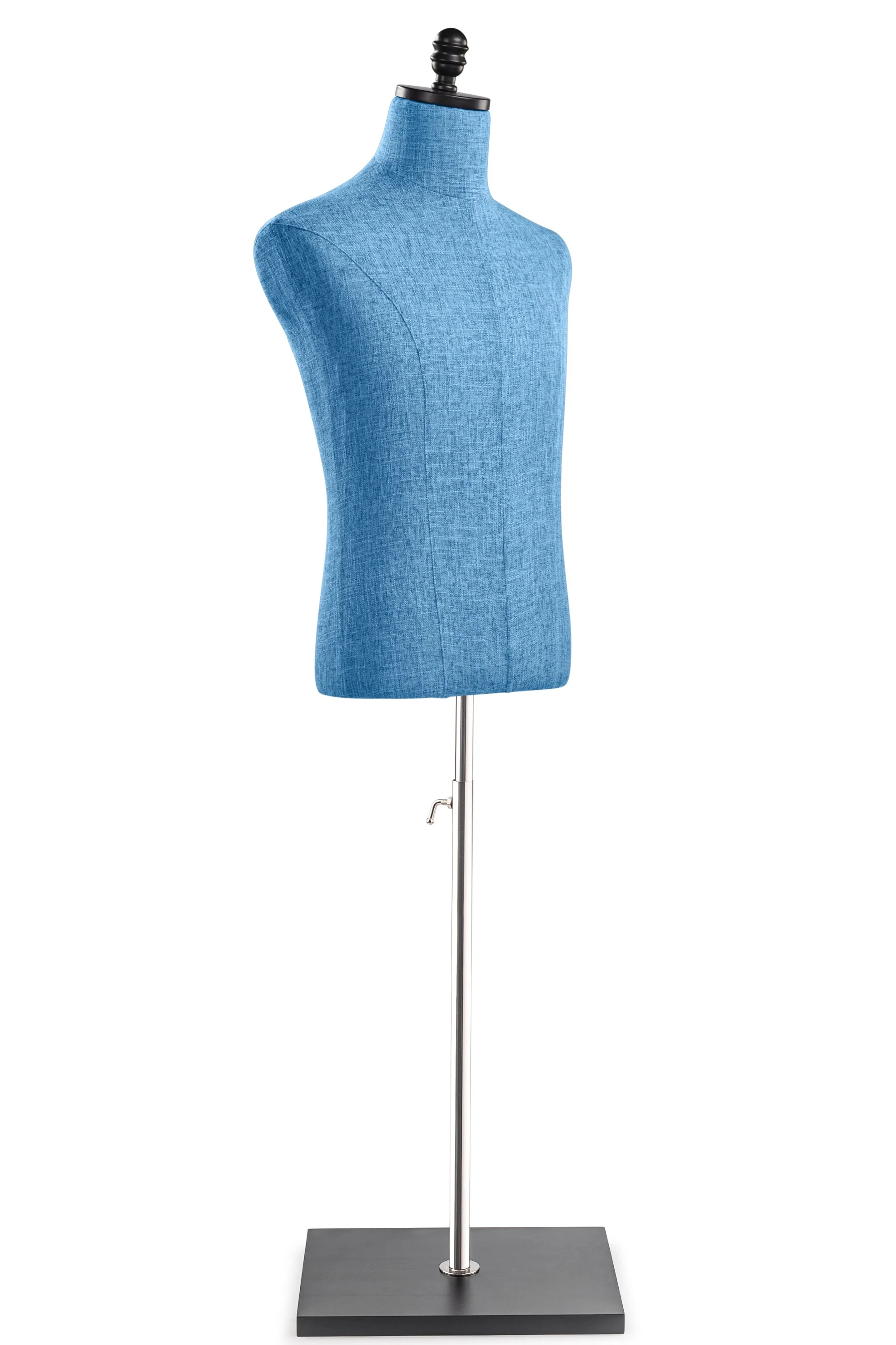 Male Display Dress Form on Wood Flat Base - Image 81
