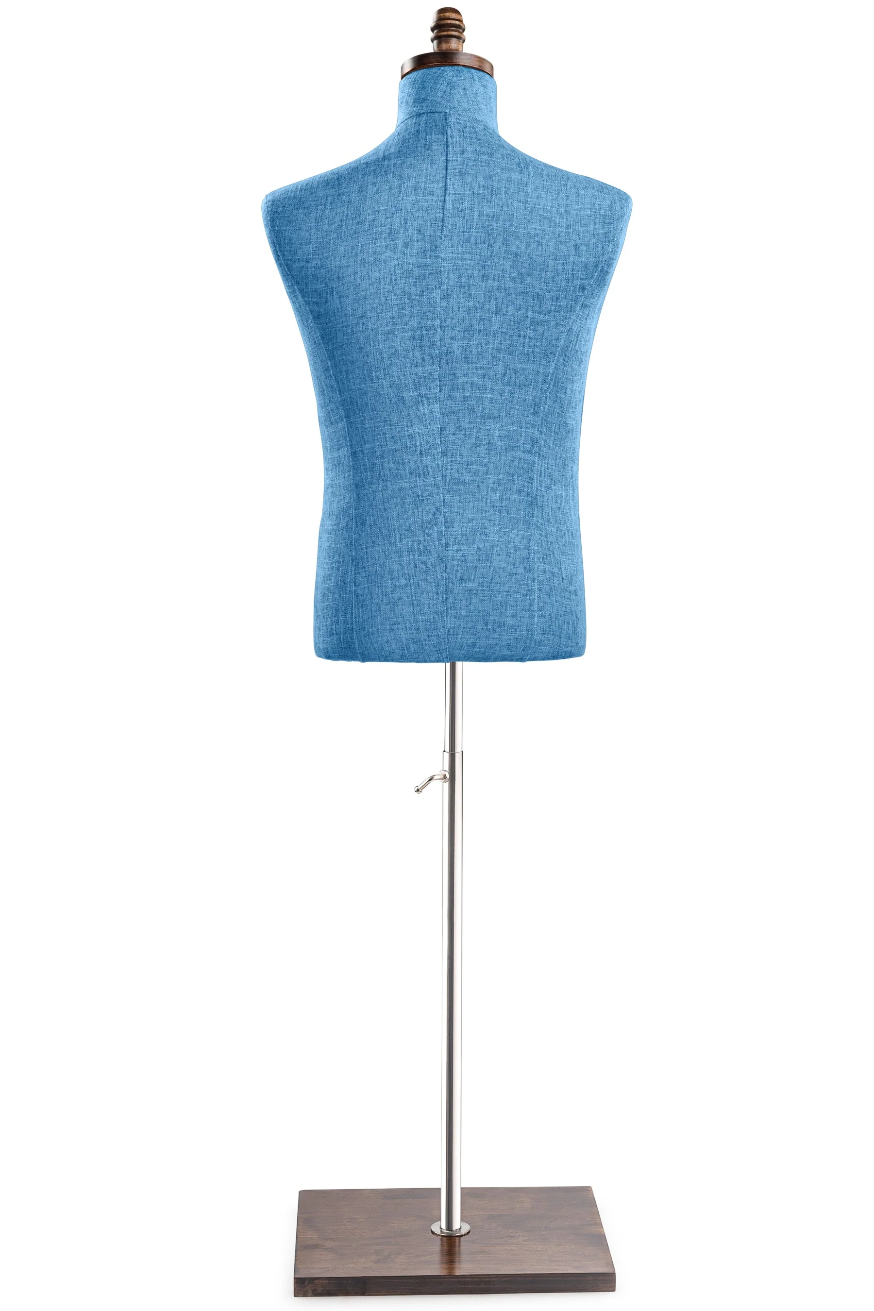 Male Display Dress Form on Wood Flat Base - Image 88
