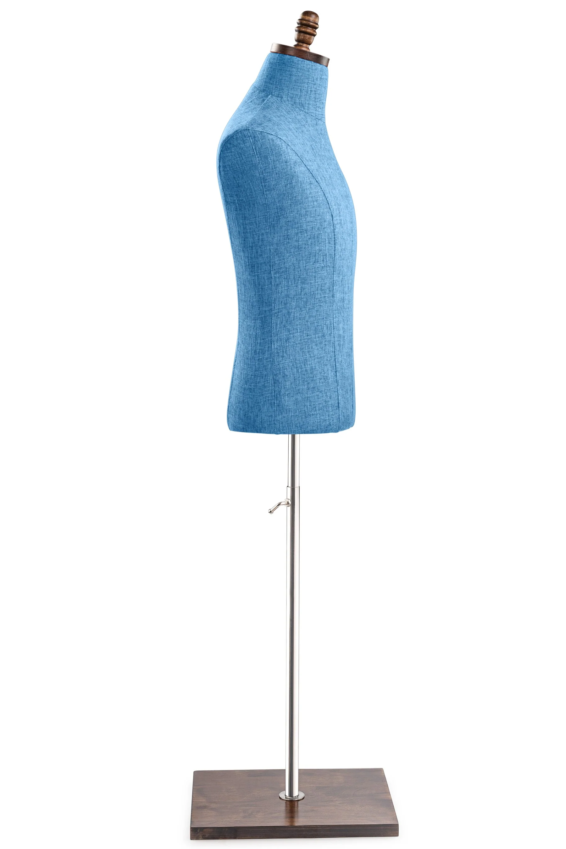 Male Display Dress Form on Wood Flat Base - Image 89