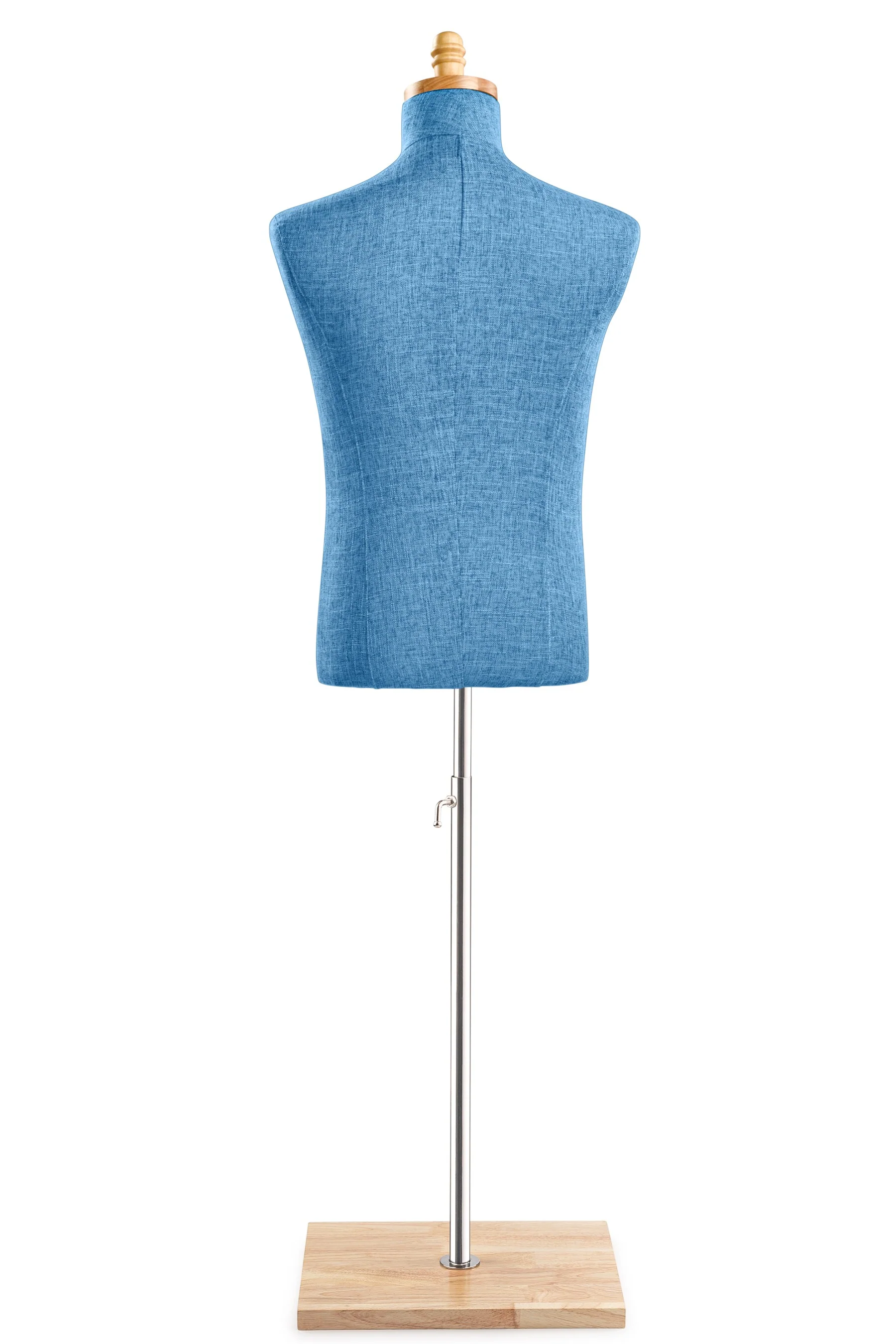 Male Display Dress Form on Wood Flat Base - Image 94
