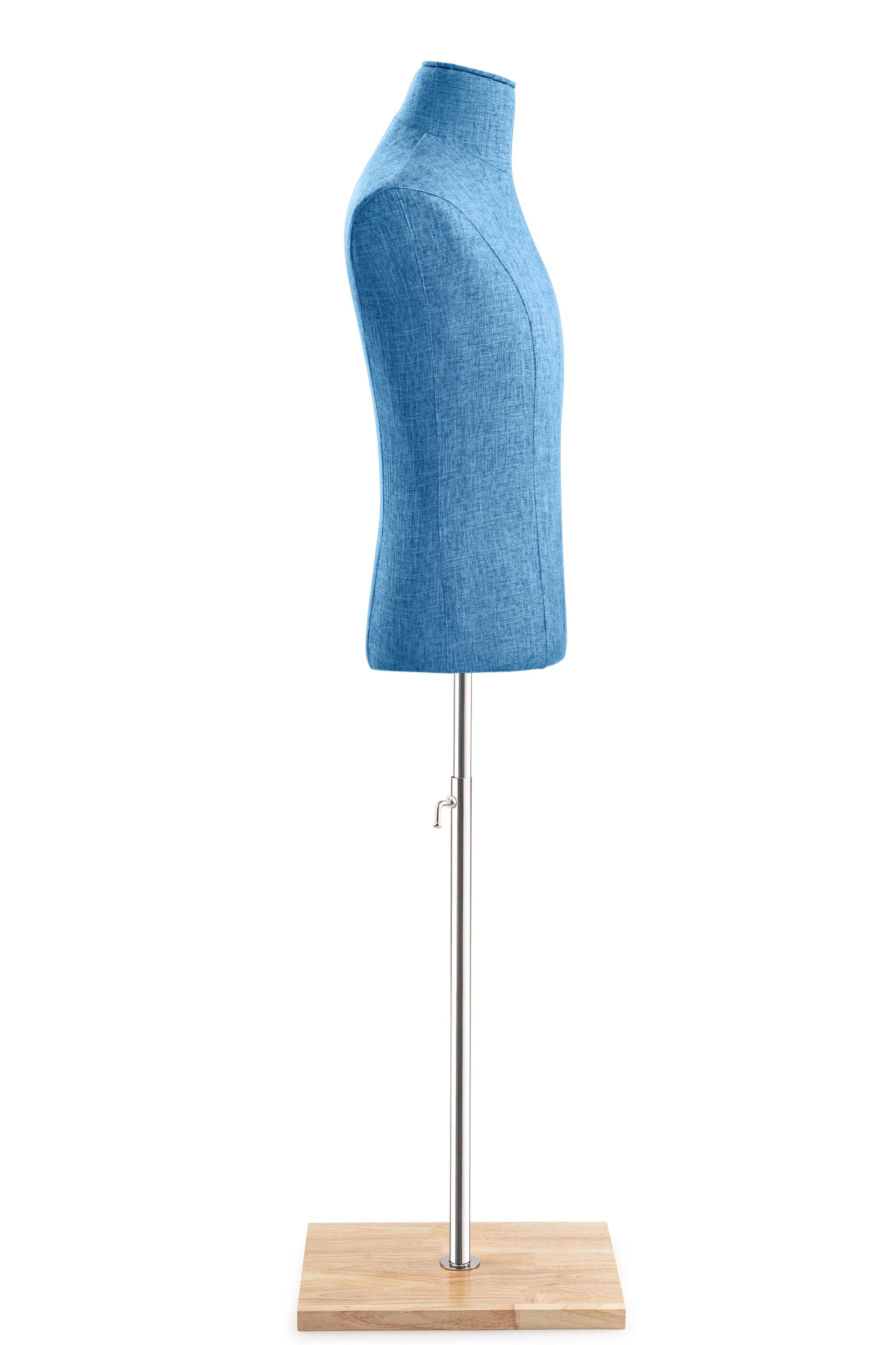 Male Display Dress Form on Wood Flat Base - Image 96