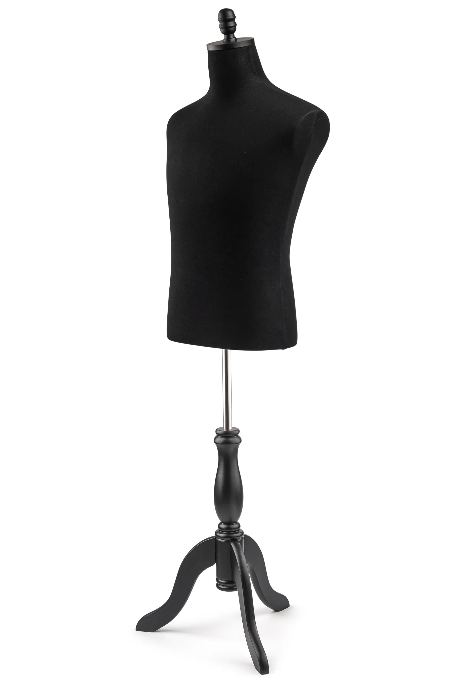 Male Display Dress Form on Wood Tripod Base - Image 105
