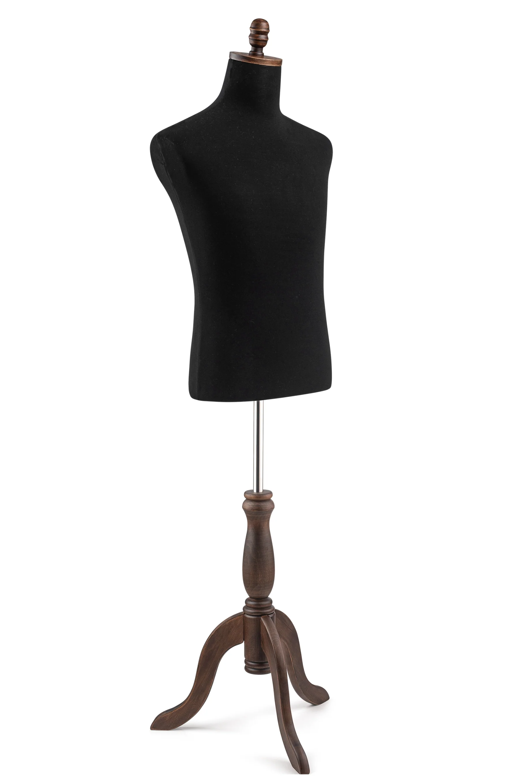 Male Display Dress Form on Wood Tripod Base - Image 107