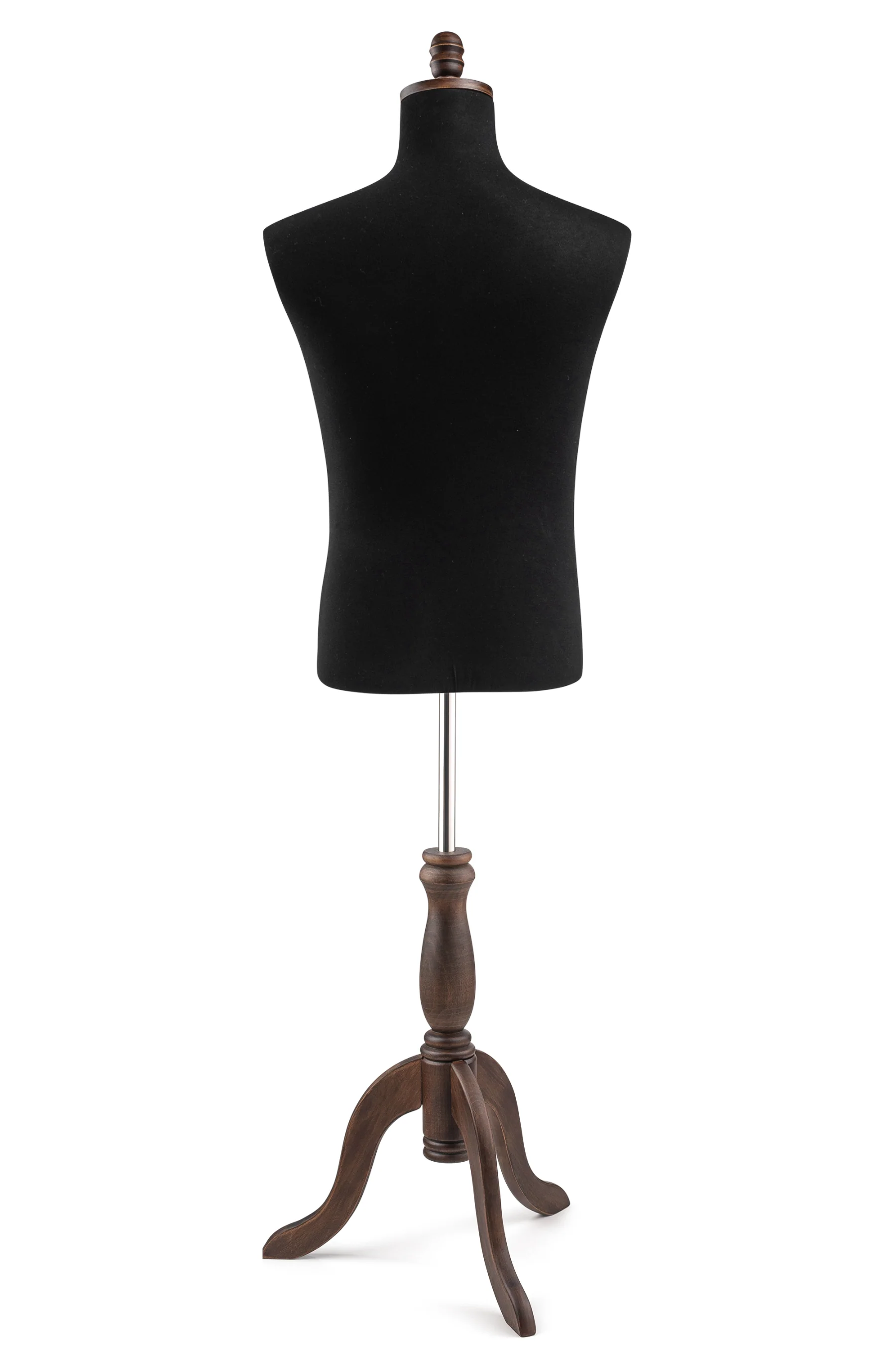 Male Display Dress Form on Wood Tripod Base - Image 109