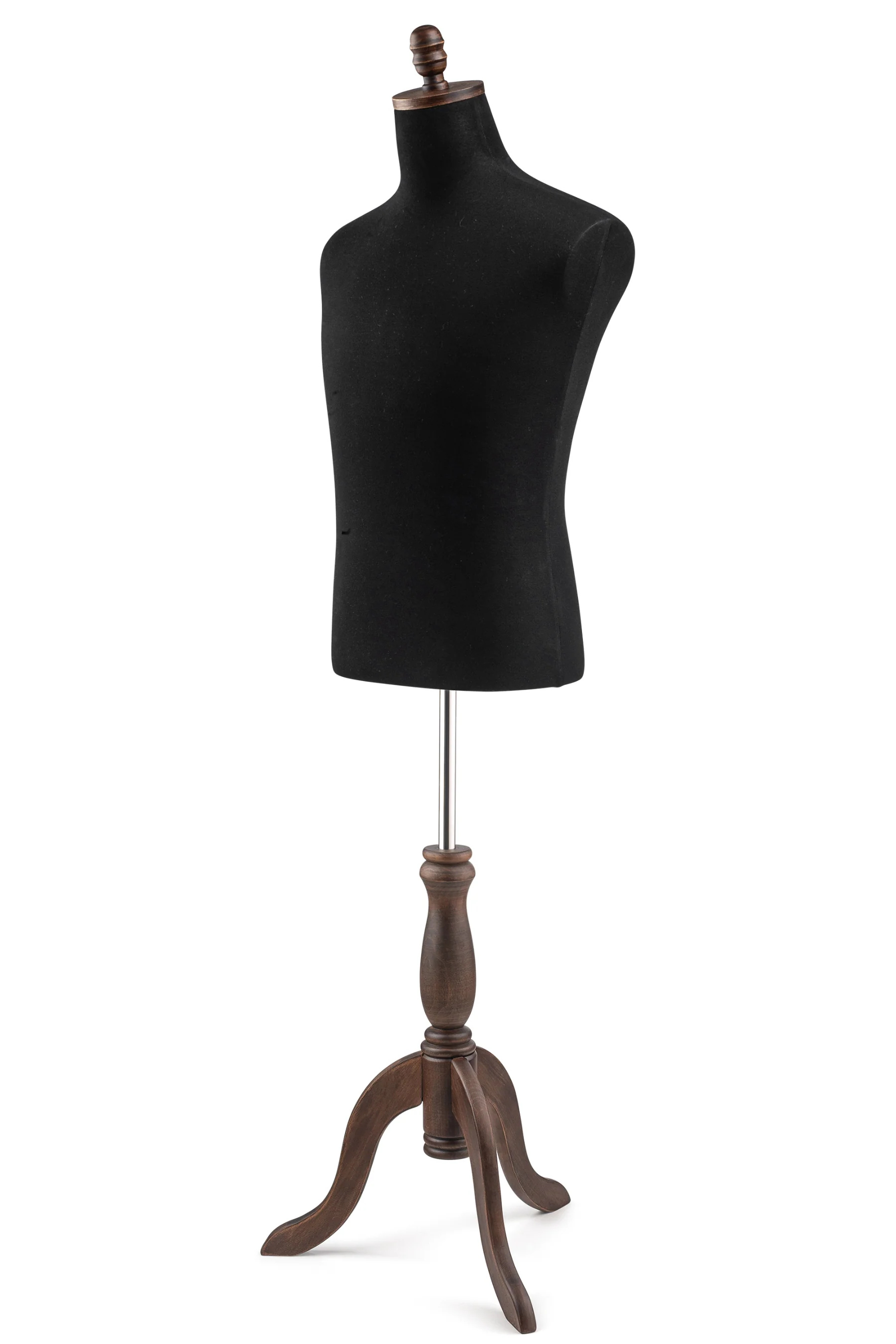 Male Display Dress Form on Wood Tripod Base - Image 110