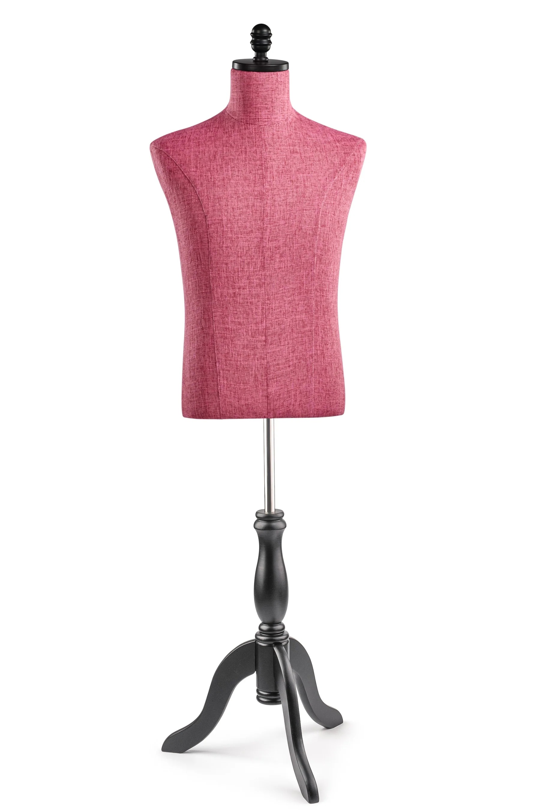 Male Display Dress Form on Wood Tripod Base - Image 24
