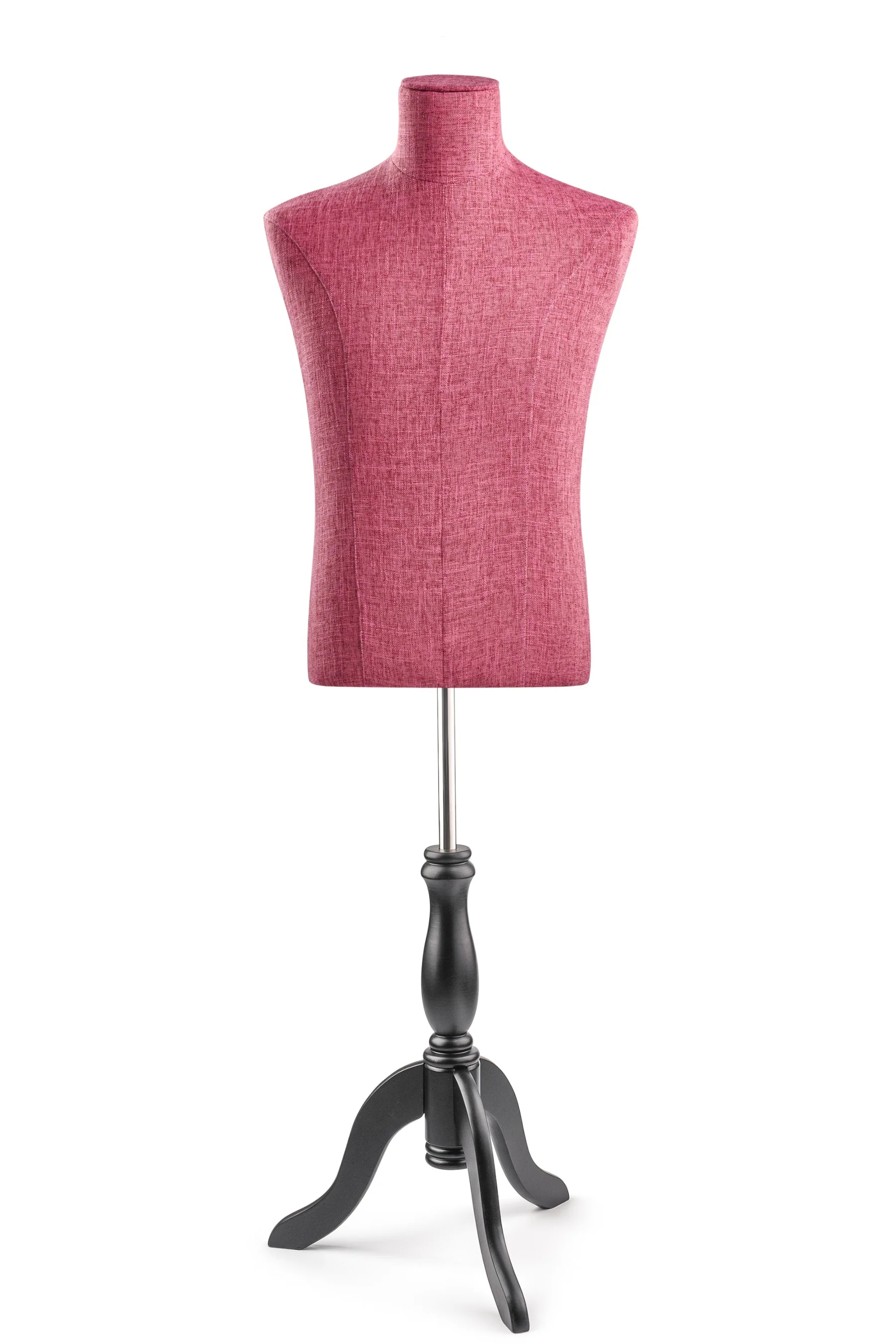 Male Display Dress Form on Wood Tripod Base - Image 25