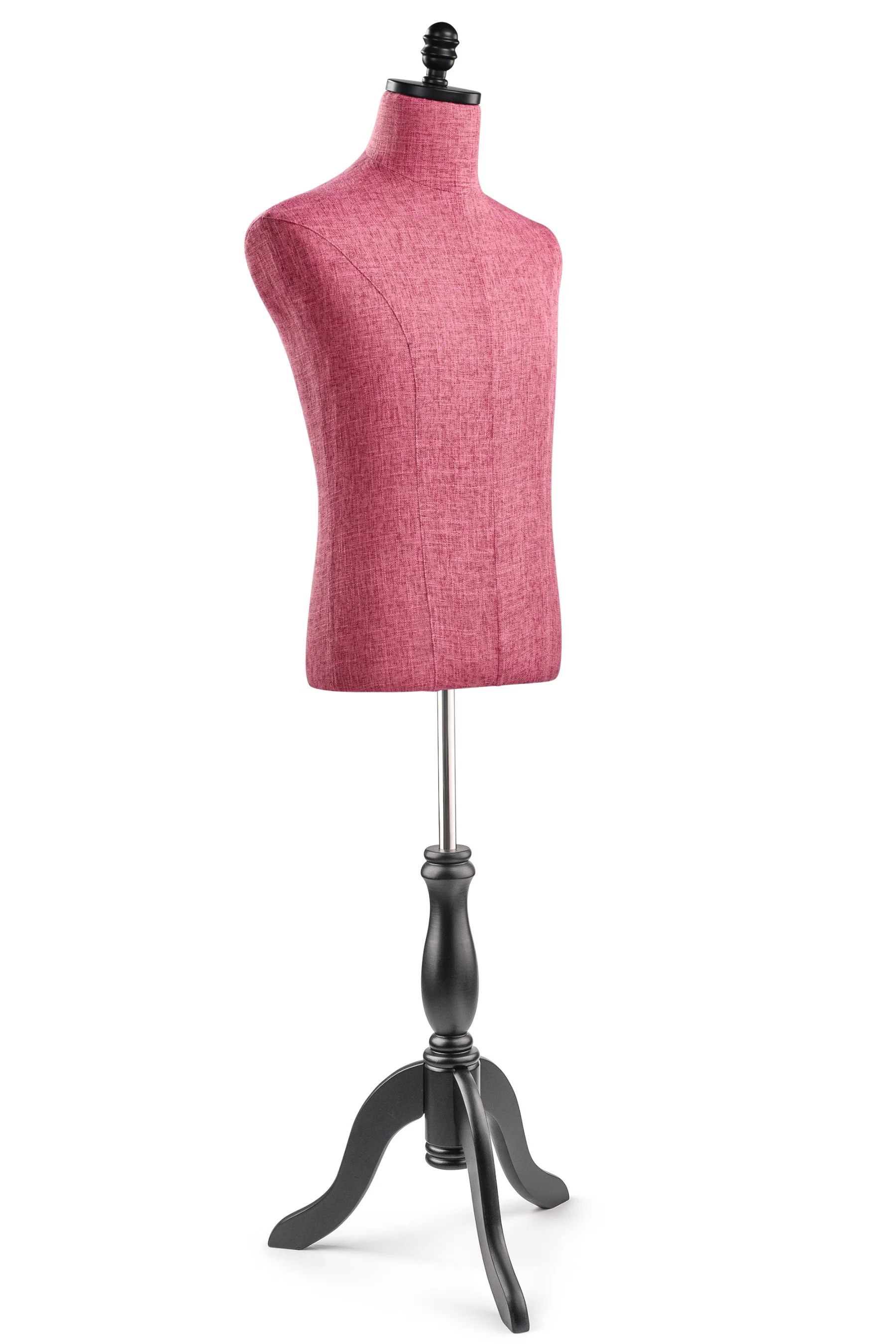 Male Display Dress Form on Wood Tripod Base - Image 26