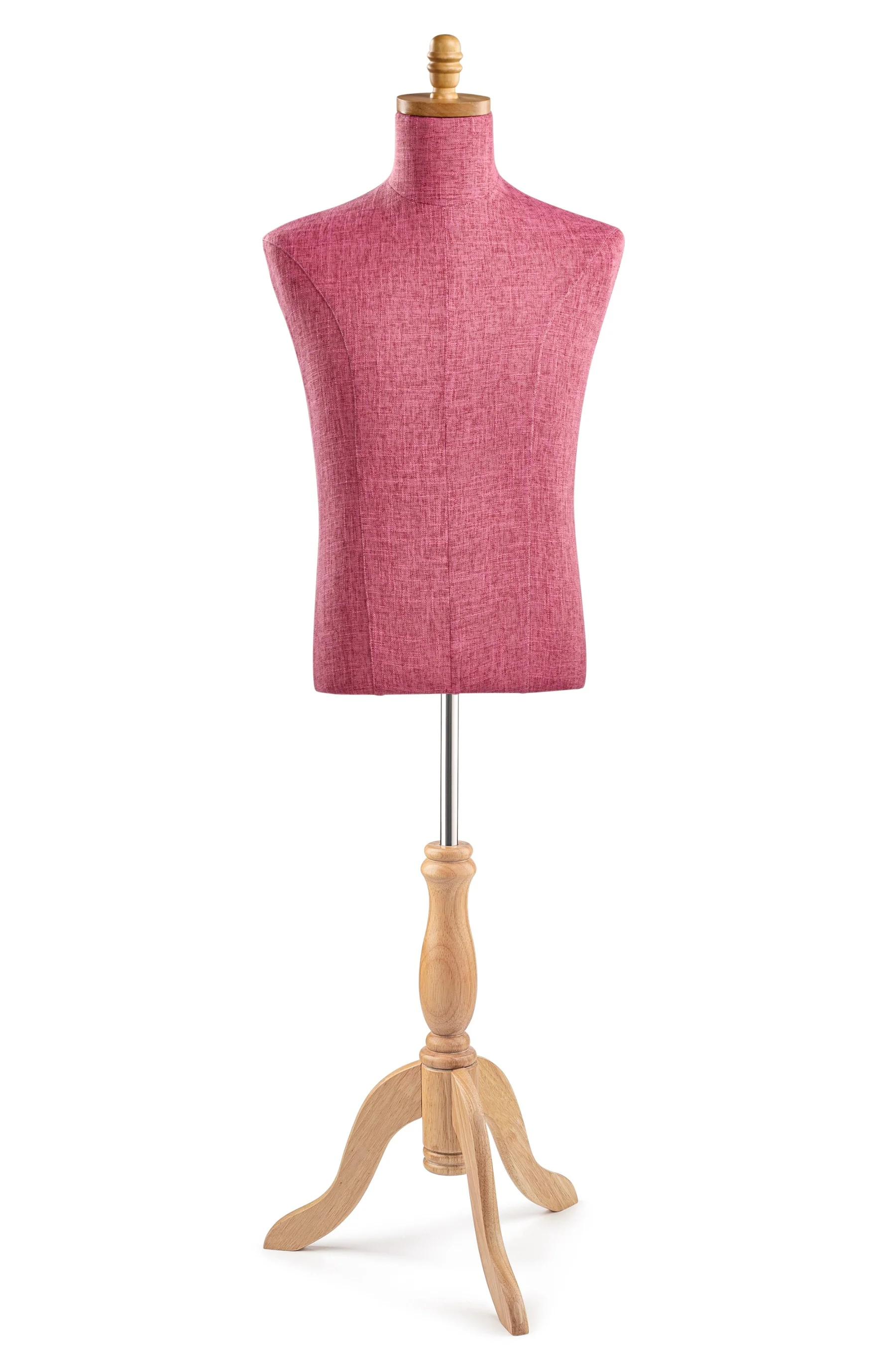 Male Display Dress Form on Wood Tripod Base - Image 36