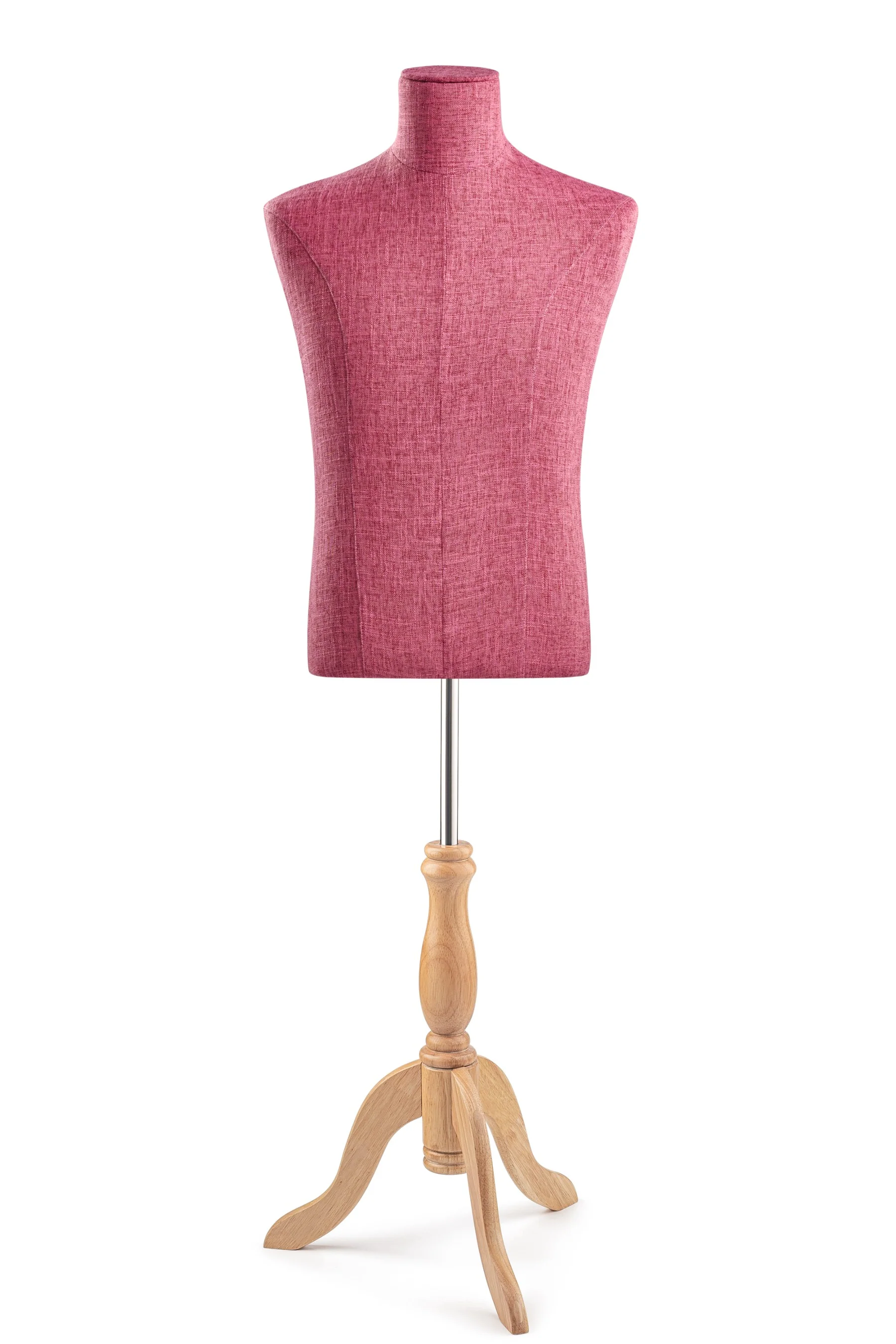 Male Display Dress Form on Wood Tripod Base - Image 37