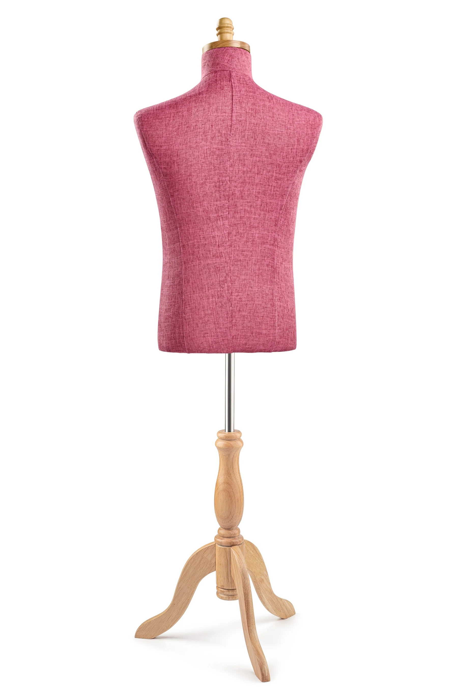 Male Display Dress Form on Wood Tripod Base - Image 39