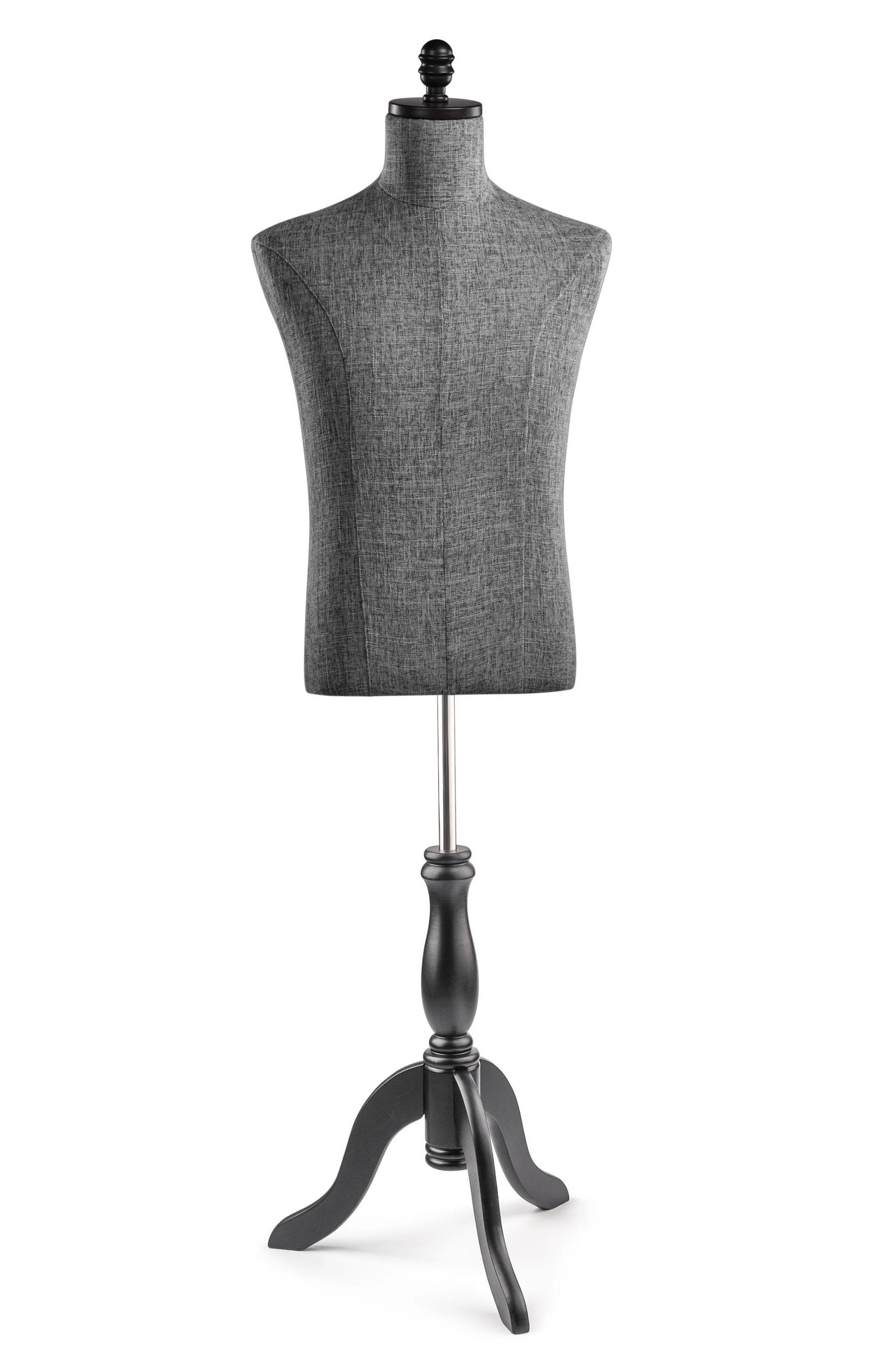Male Display Dress Form on Wood Tripod Base - Image 42