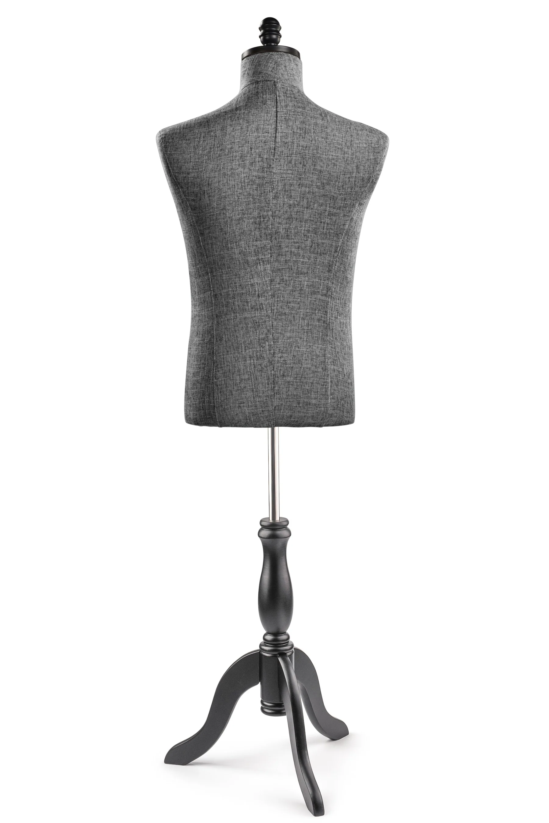 Male Display Dress Form on Wood Tripod Base - Image 45
