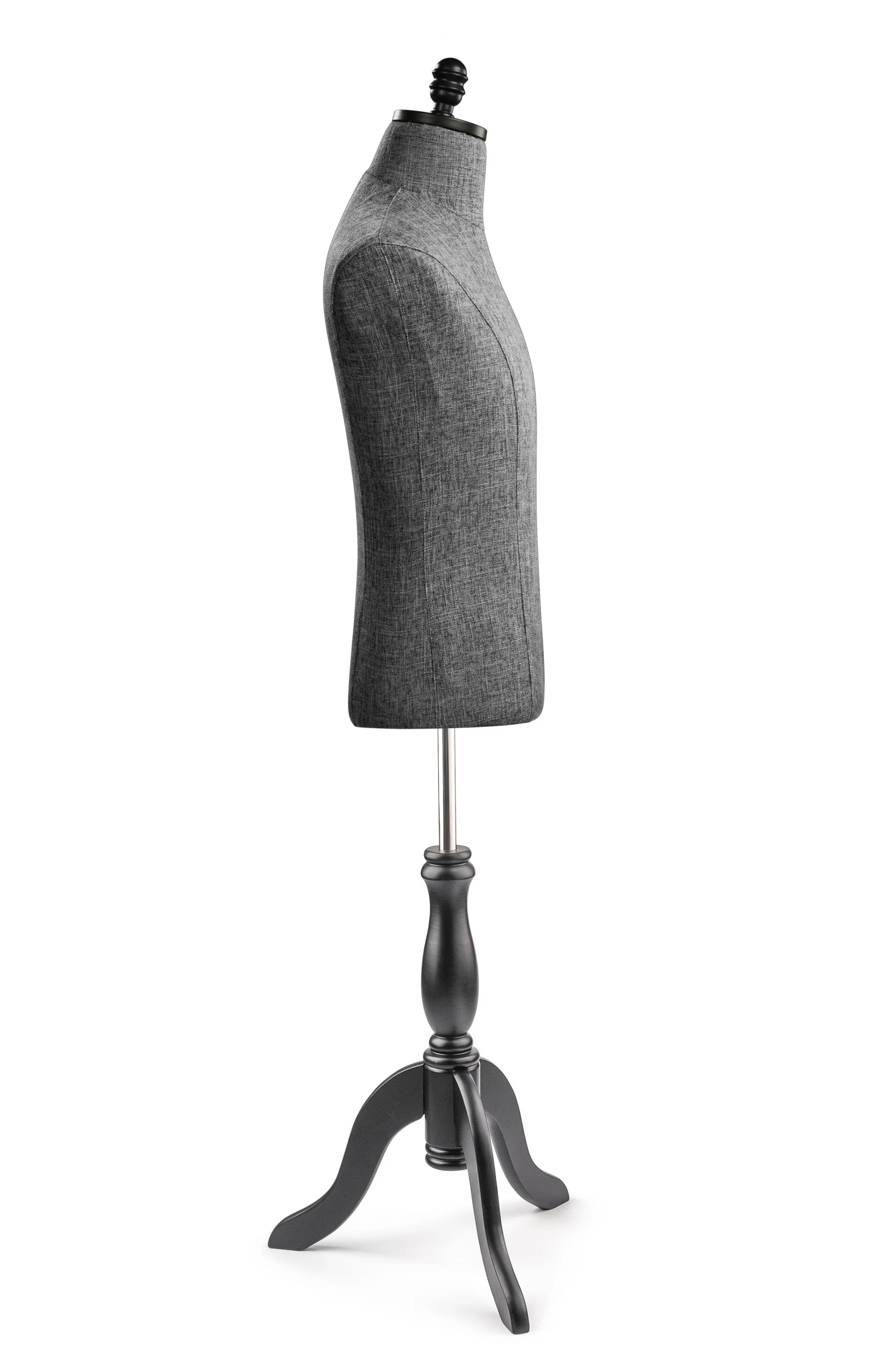 Male Display Dress Form on Wood Tripod Base - Image 46