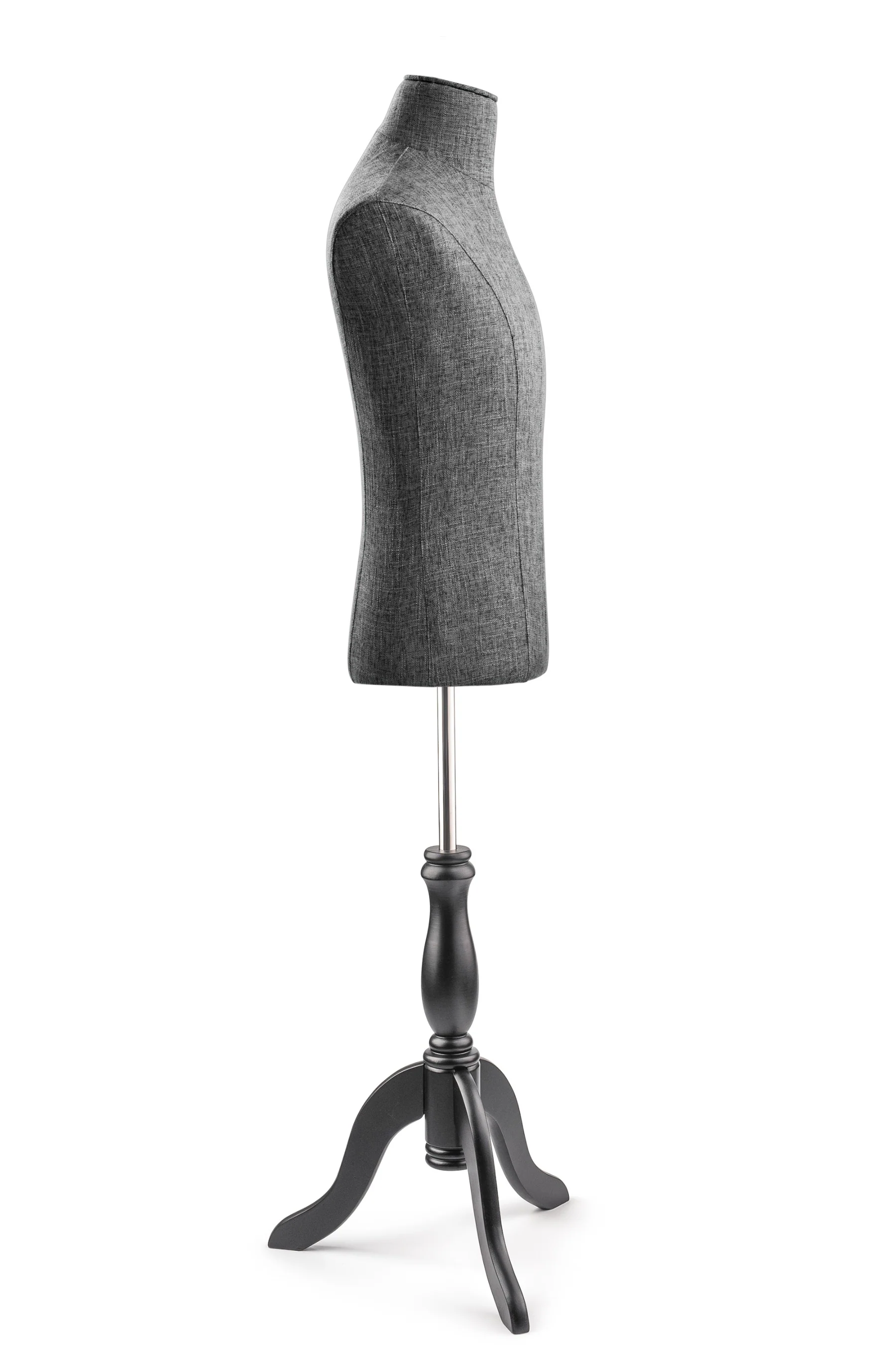 Male Display Dress Form on Wood Tripod Base - Image 47
