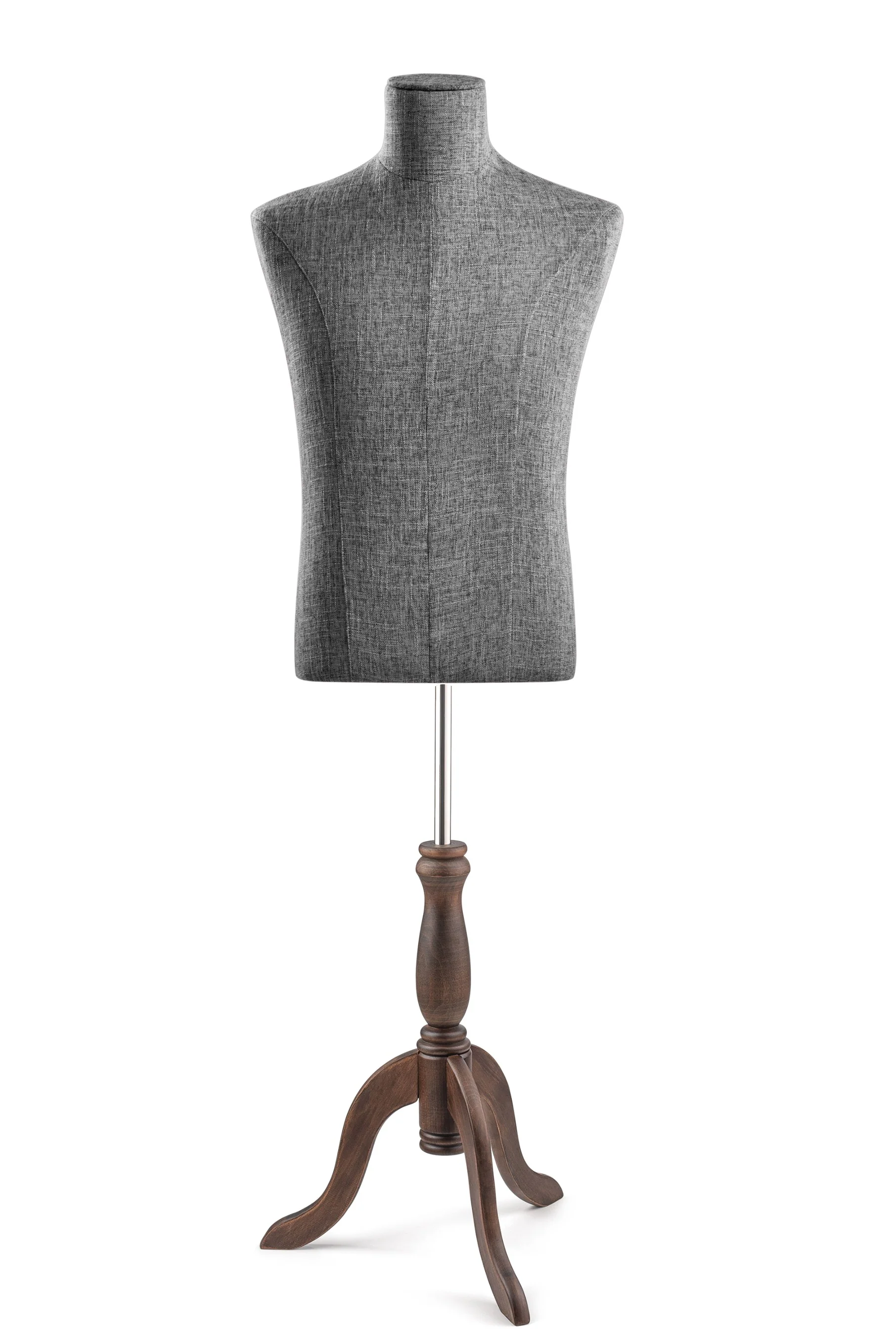 Male Display Dress Form on Wood Tripod Base - Image 49