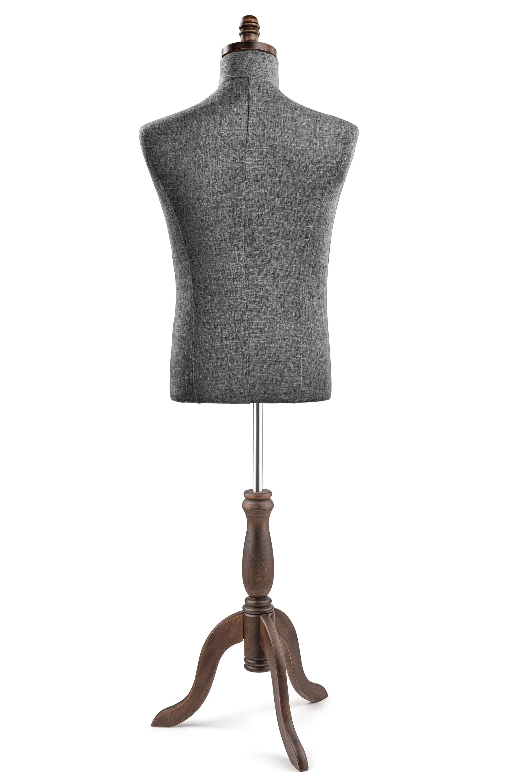Male Display Dress Form on Wood Tripod Base - Image 51