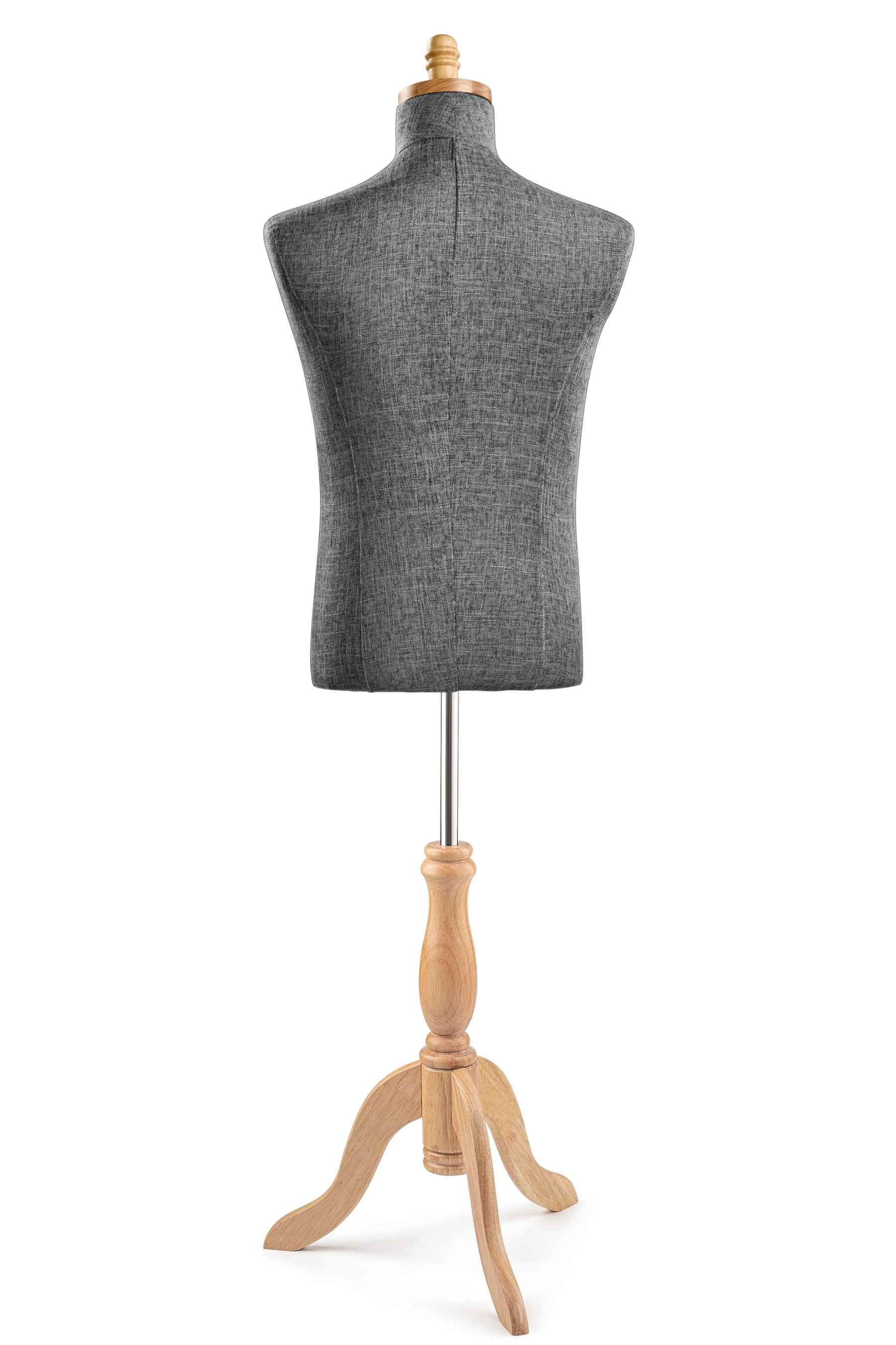 Male Display Dress Form on Wood Tripod Base - Image 57