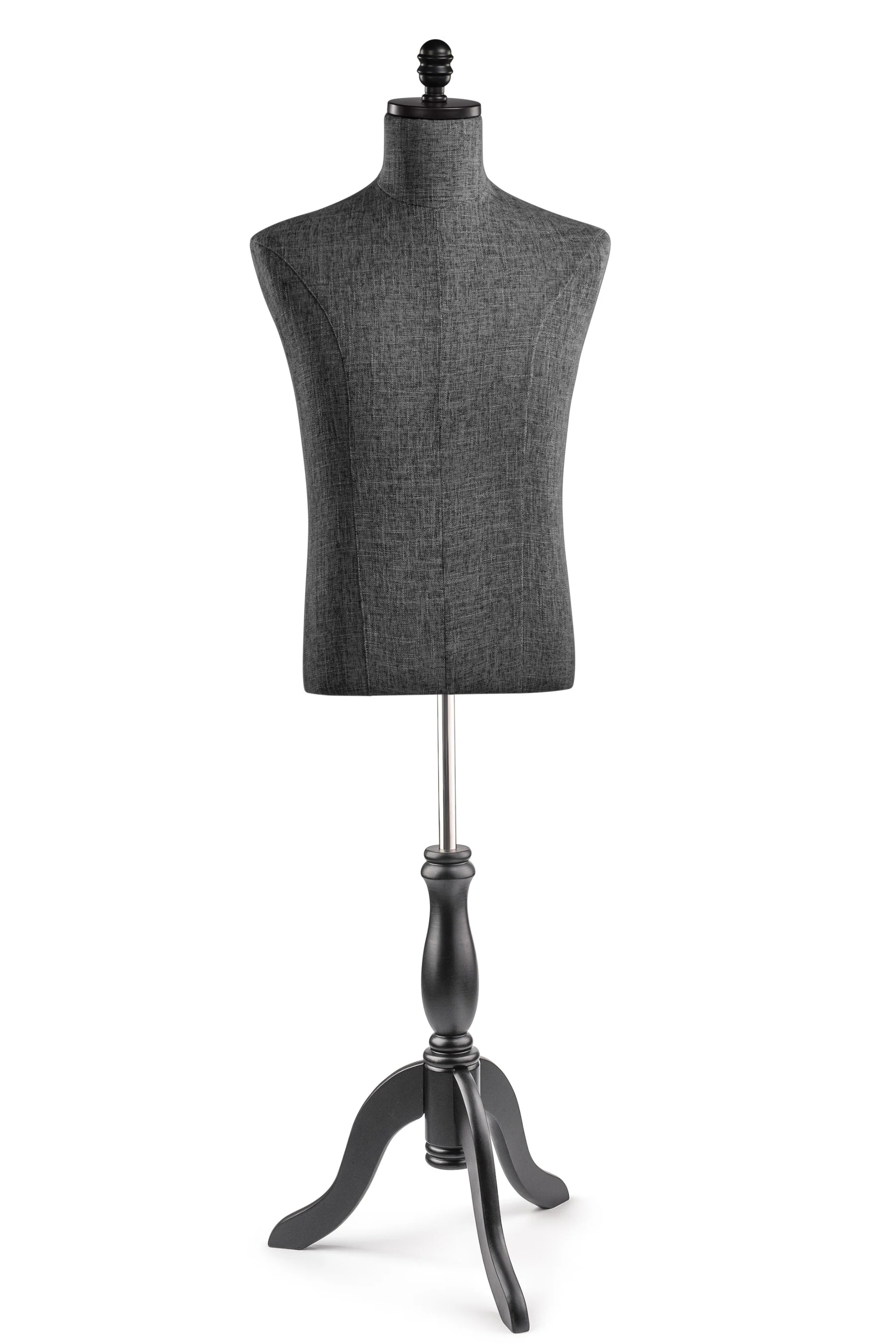 Male Display Dress Form on Wood Tripod Base - Image 60