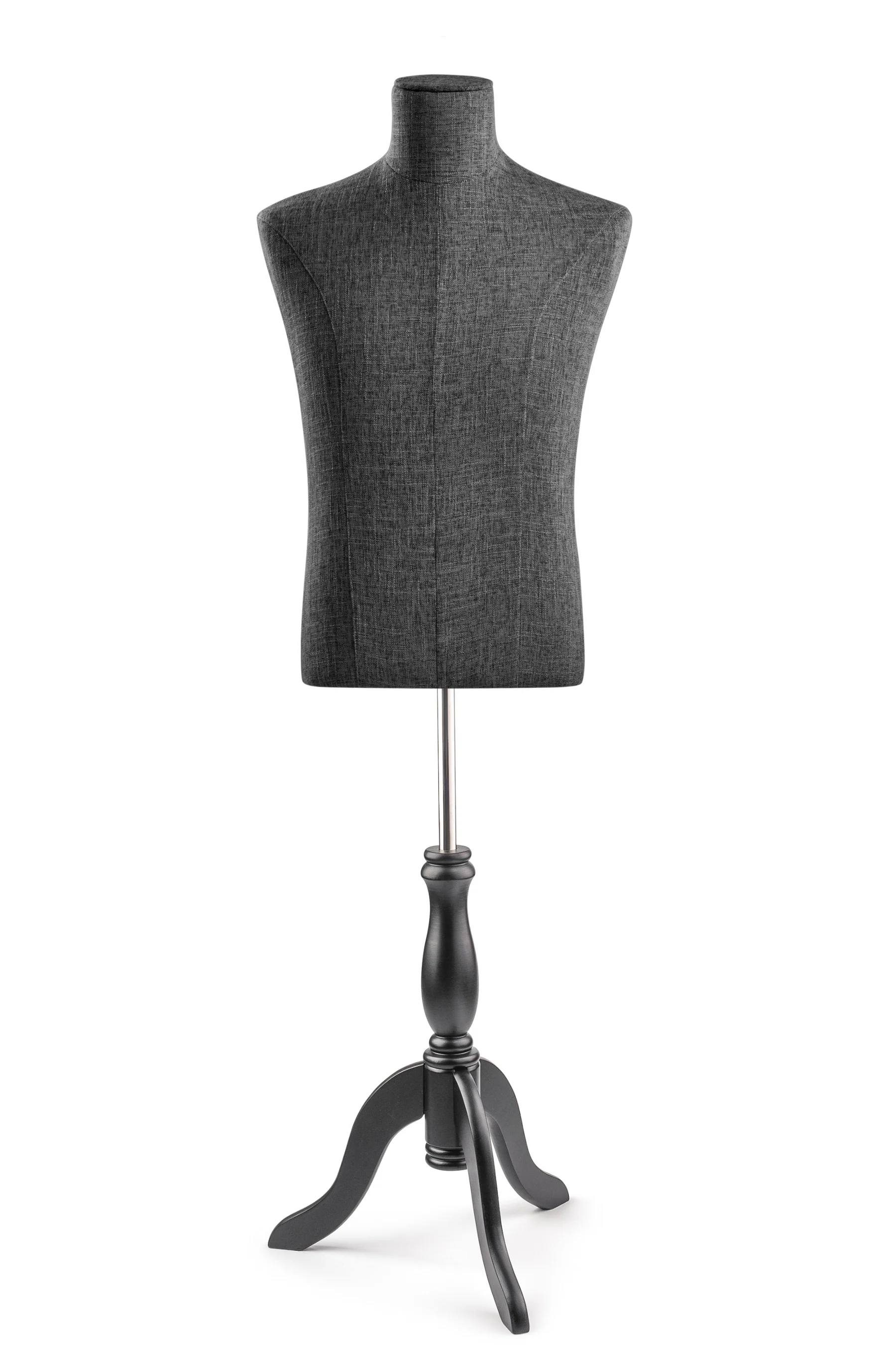 Male Display Dress Form on Wood Tripod Base - Image 61