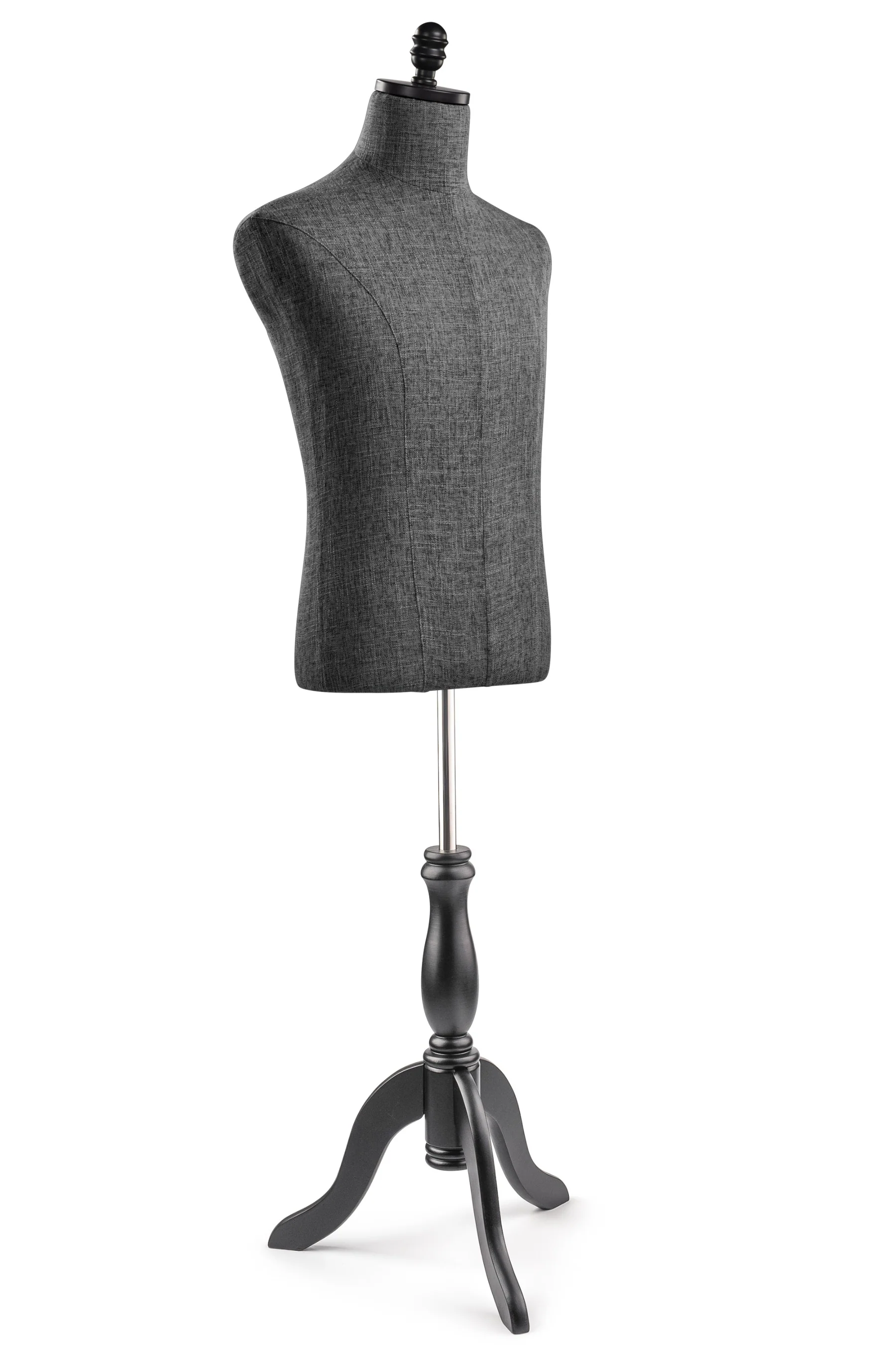 Male Display Dress Form on Wood Tripod Base - Image 62