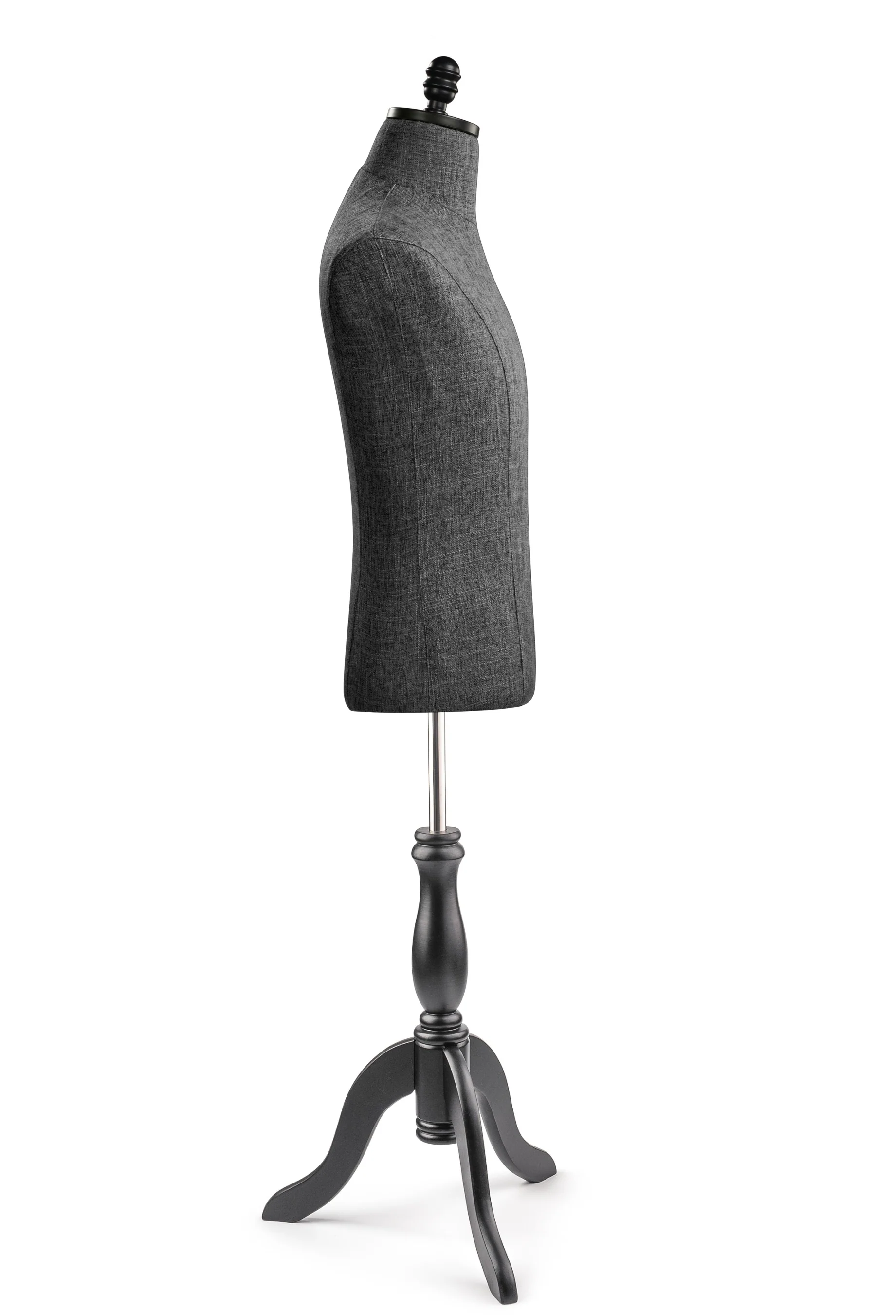 Male Display Dress Form on Wood Tripod Base - Image 64