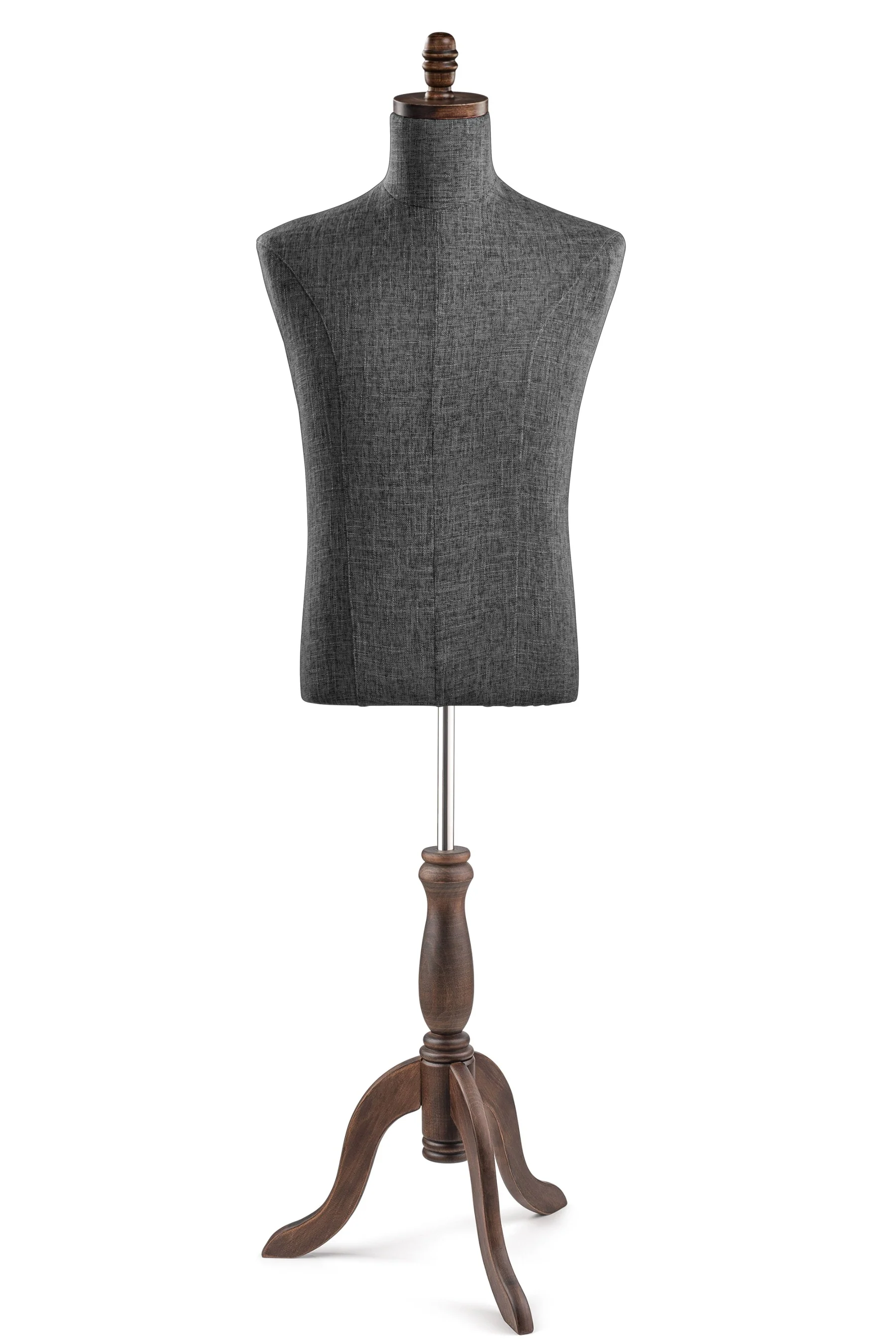 Male Display Dress Form on Wood Tripod Base - Image 66