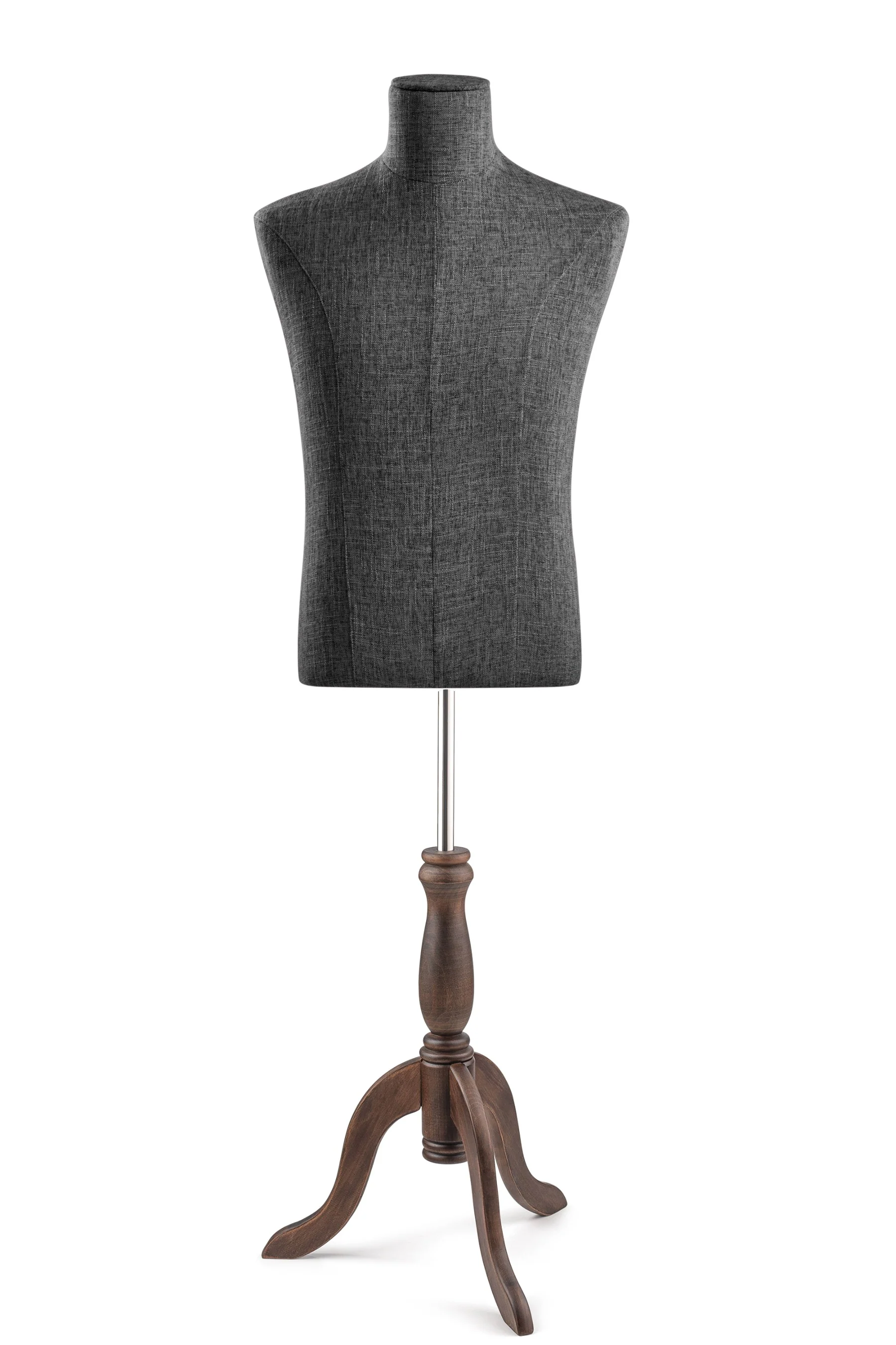 Male Display Dress Form on Wood Tripod Base - Image 67