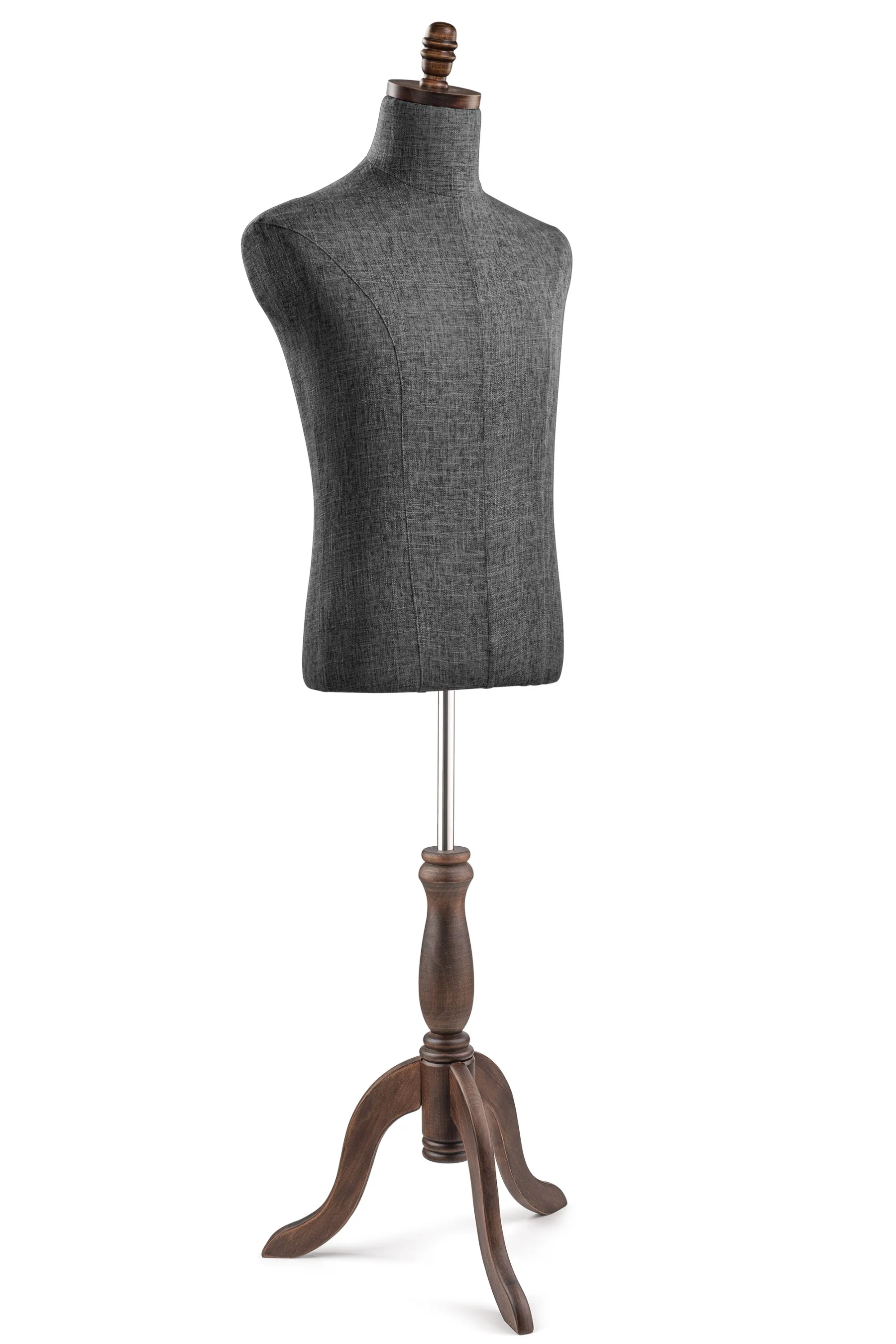 Male Display Dress Form on Wood Tripod Base - Image 68