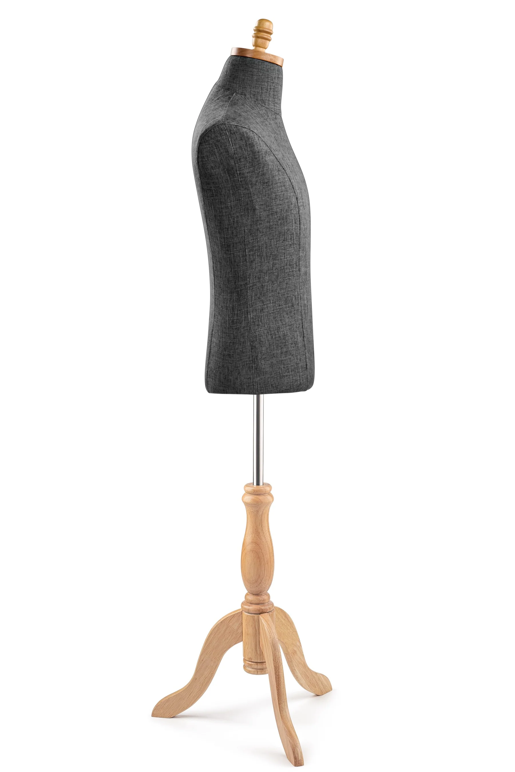 Male Display Dress Form on Wood Tripod Base - Image 76