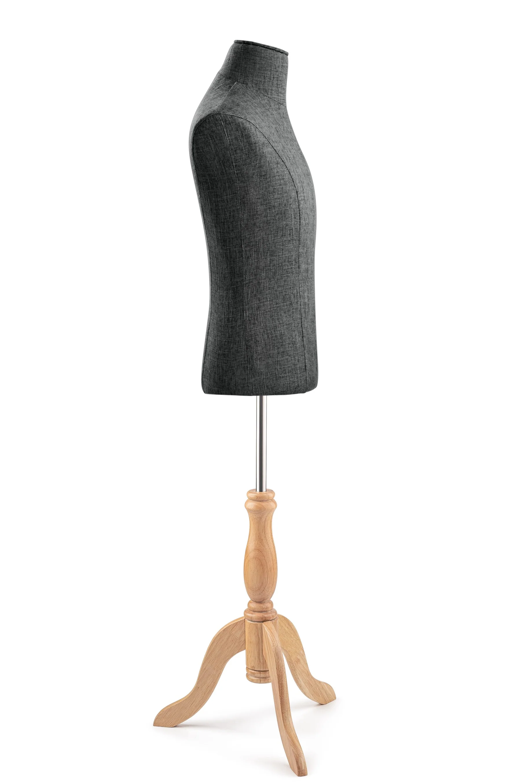 Male Display Dress Form on Wood Tripod Base - Image 77