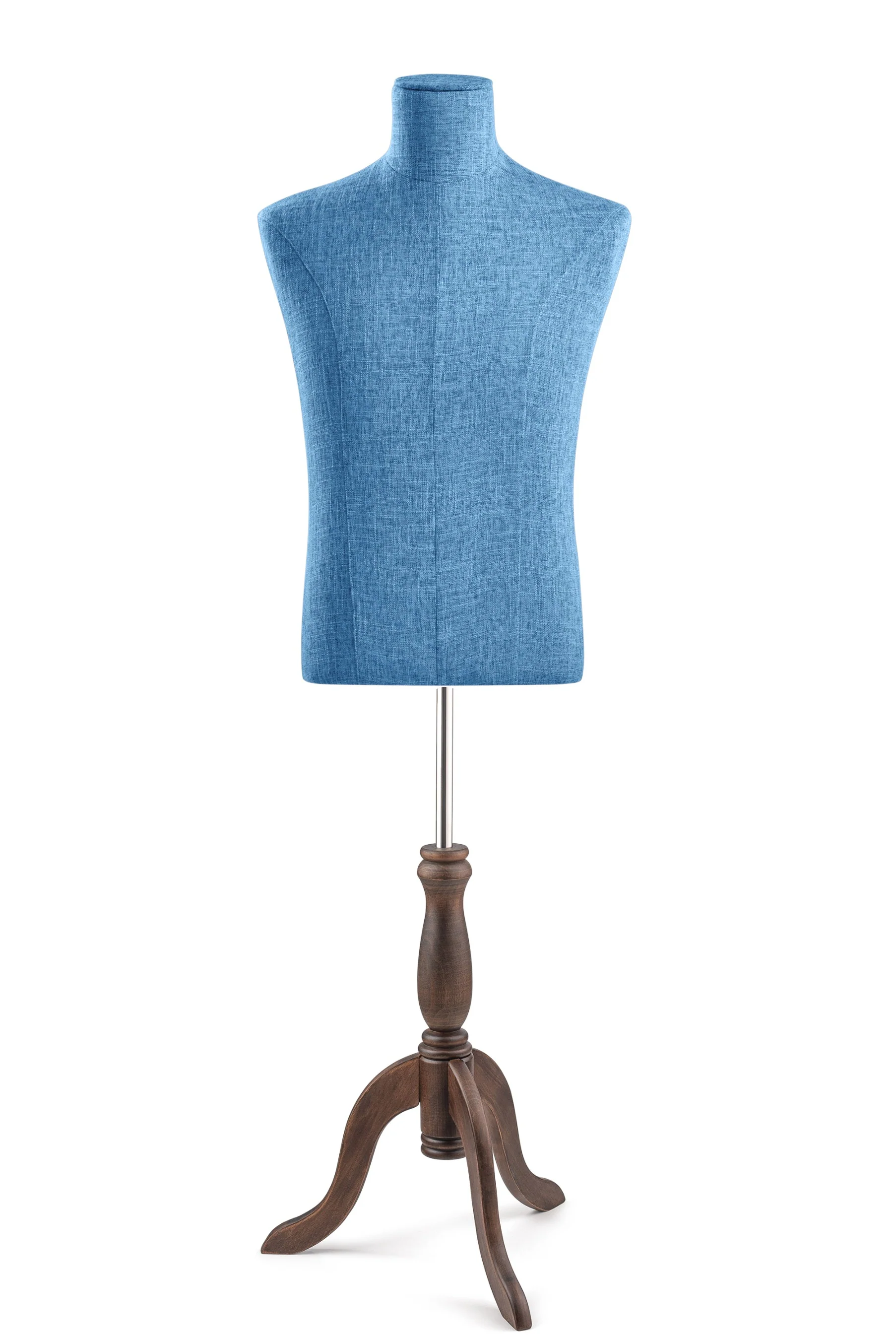 Male Display Dress Form on Wood Tripod Base - Image 85