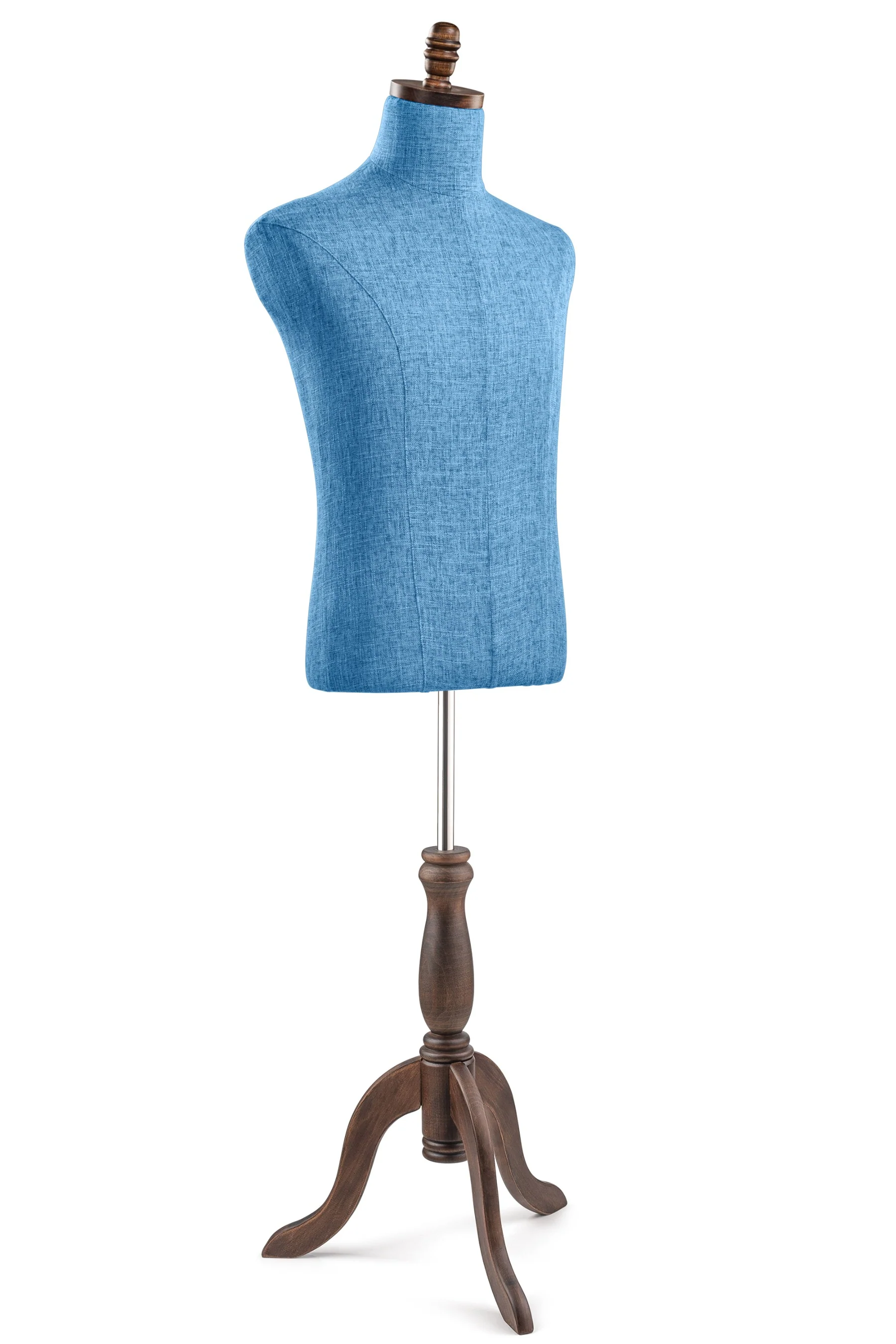 Male Display Dress Form on Wood Tripod Base - Image 86