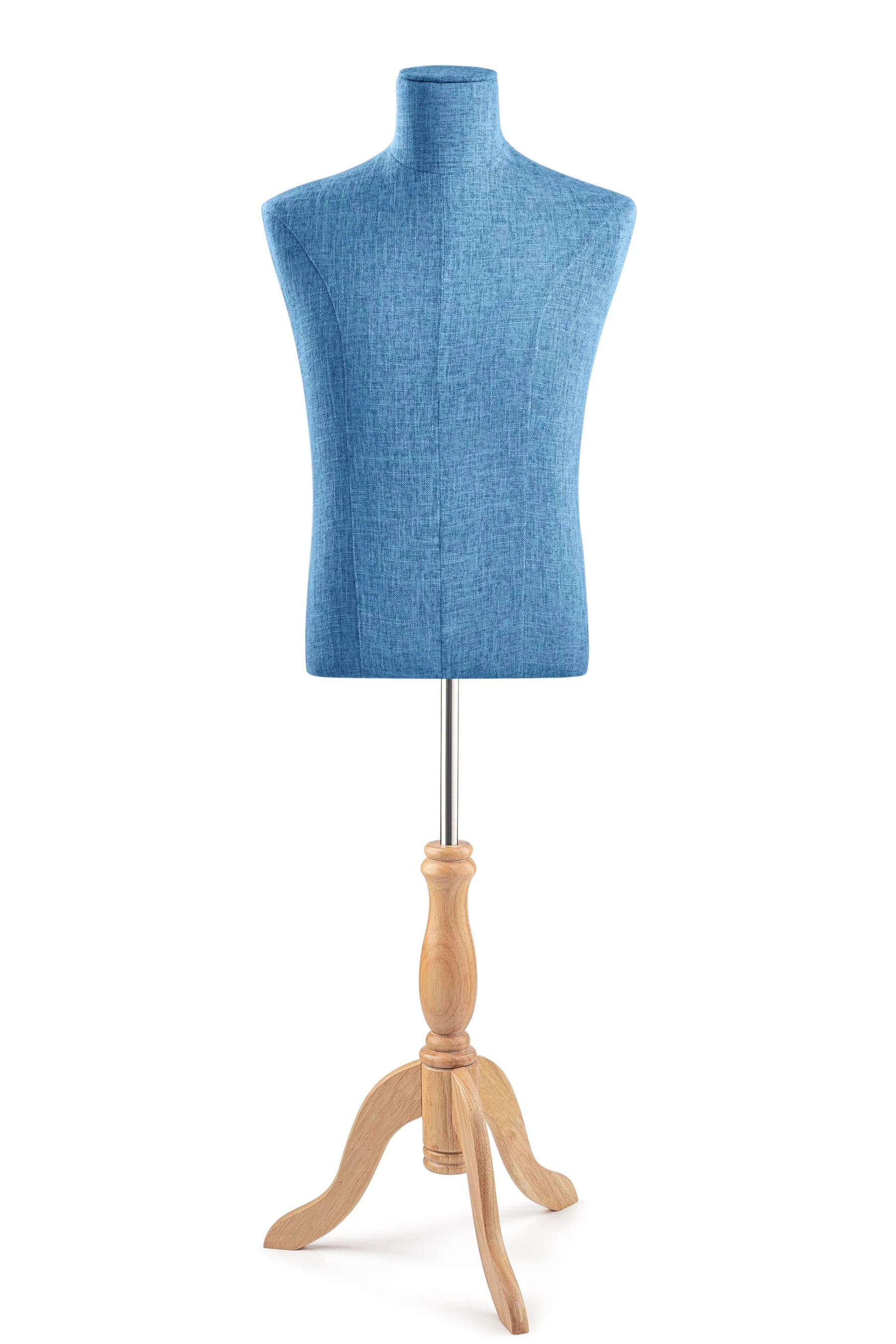 Male Display Dress Form on Wood Tripod Base - Image 91