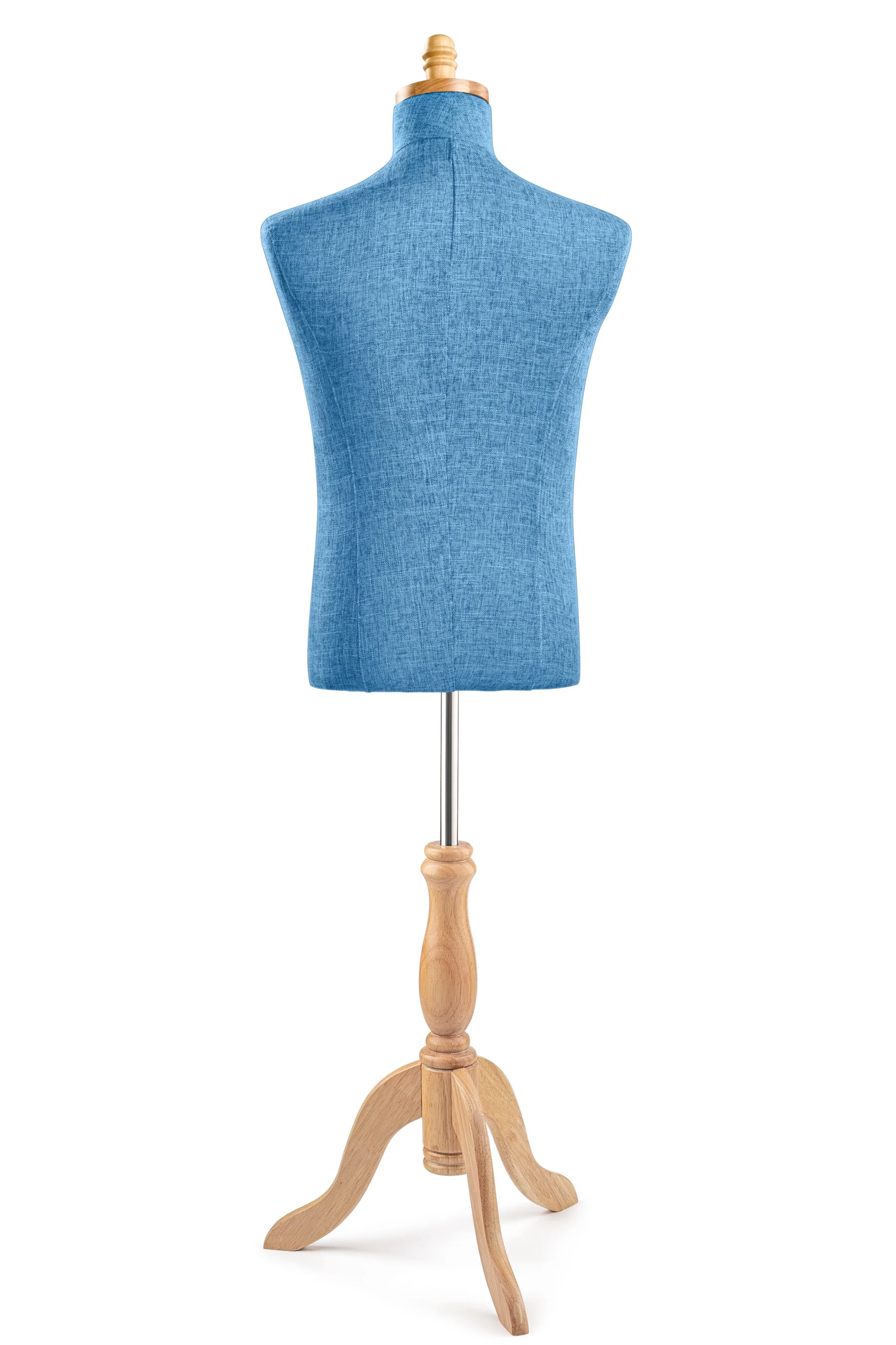 Male Display Dress Form on Wood Tripod Base - Image 93