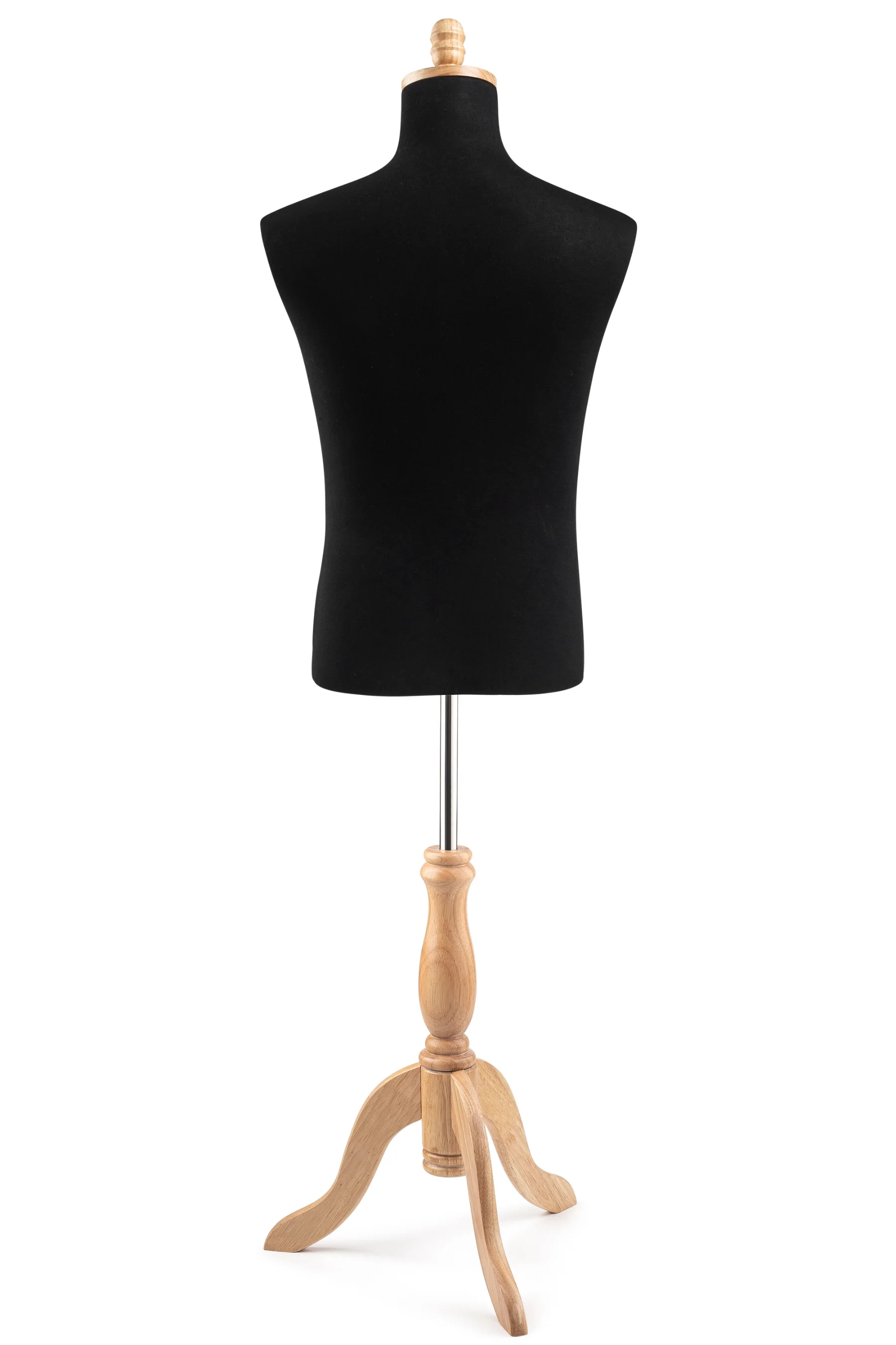 Male Display Dress Form on Wood Tripod Base - Image 99