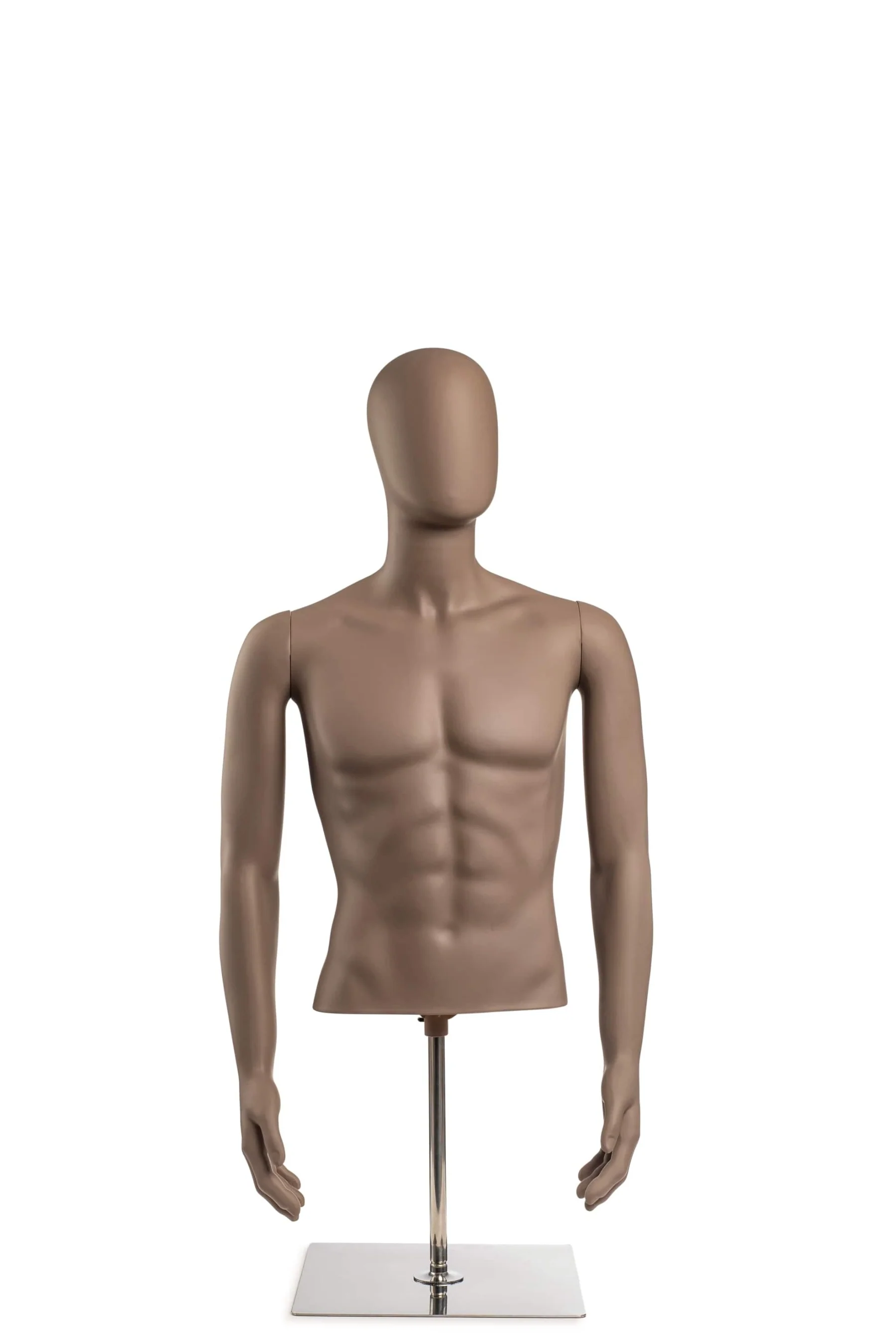 Male Egghead Torso Mannequin with Removable Arms - Image 103