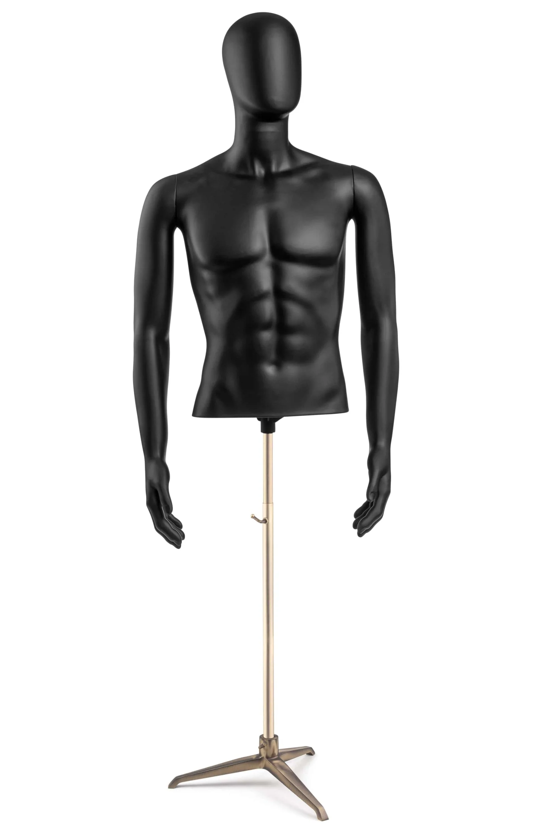 Male Egghead Torso Mannequin with Removable Arms - Image 57