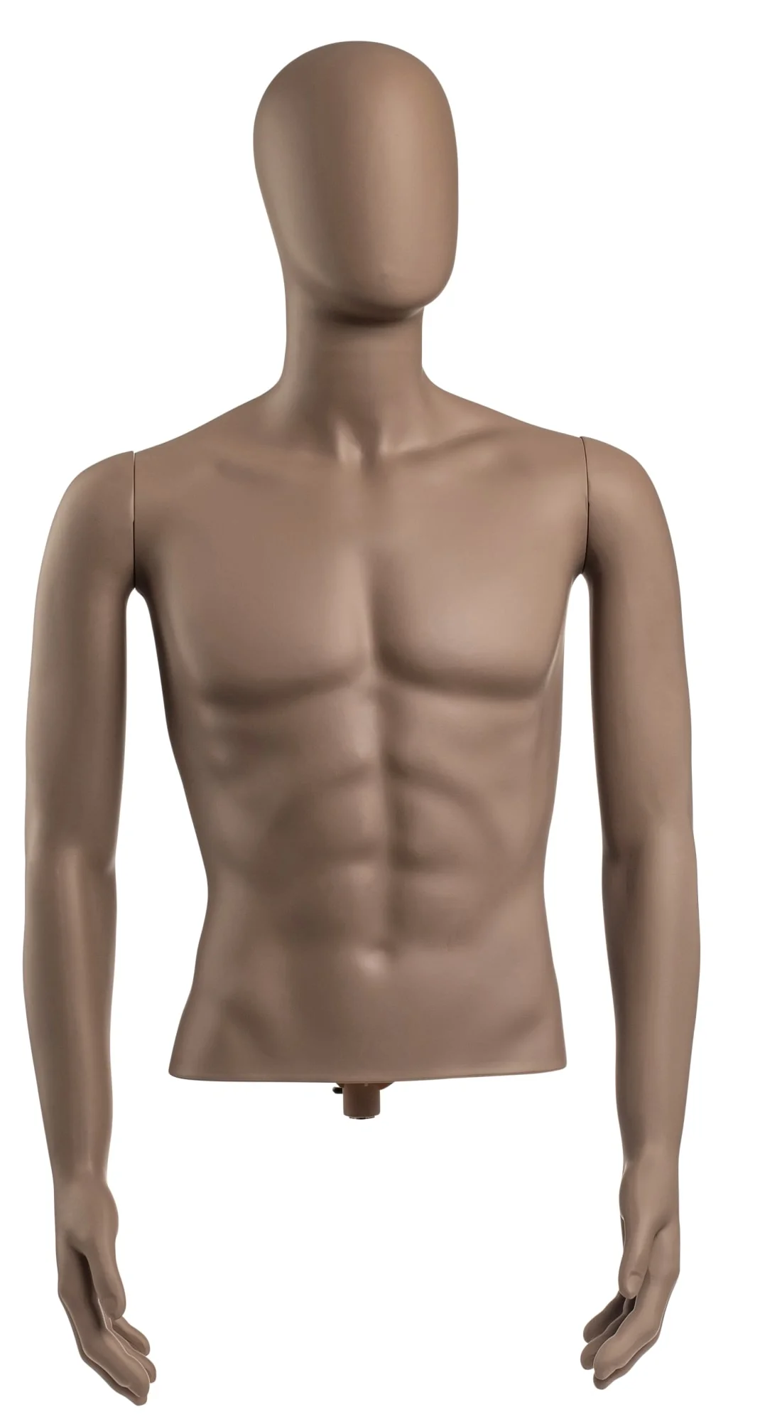 Male Egghead Torso Mannequin with Removable Arms - Image 93