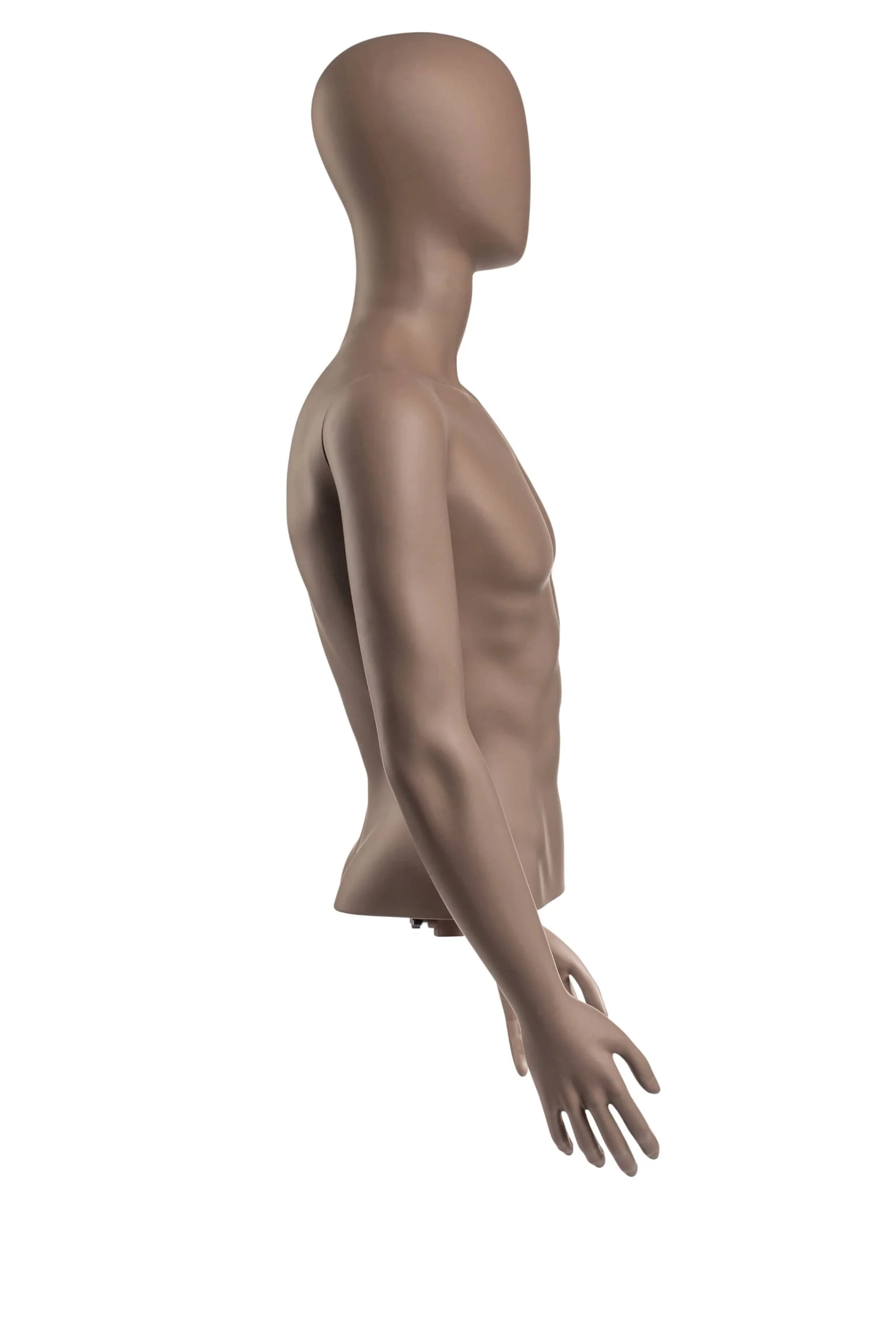 Male Egghead Torso Mannequin with Removable Arms - Image 97