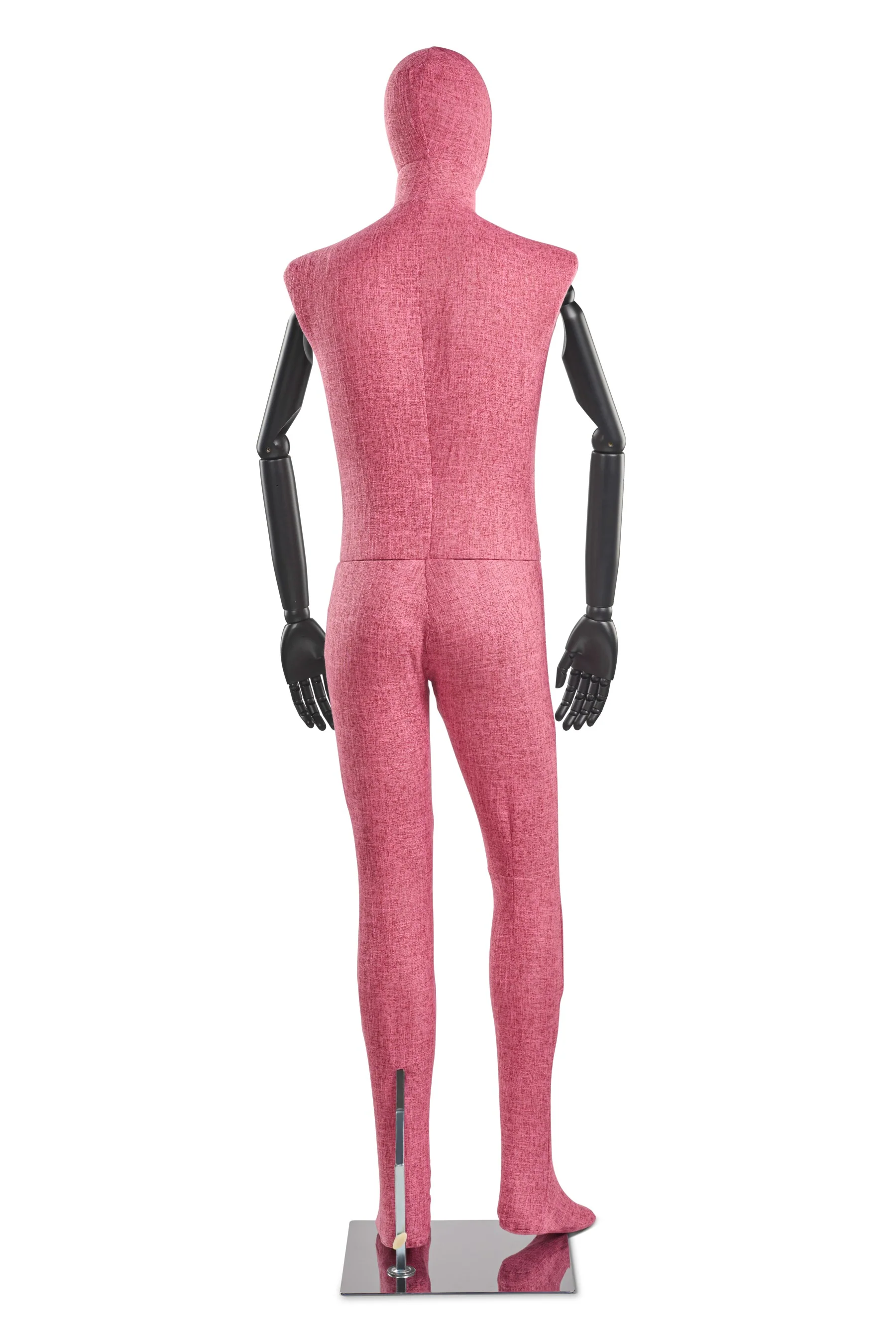 Male Fabric Wrapped Mannequin in Standing or Sitting Pose w/ Articulating Arms (WP Series) - Image 142