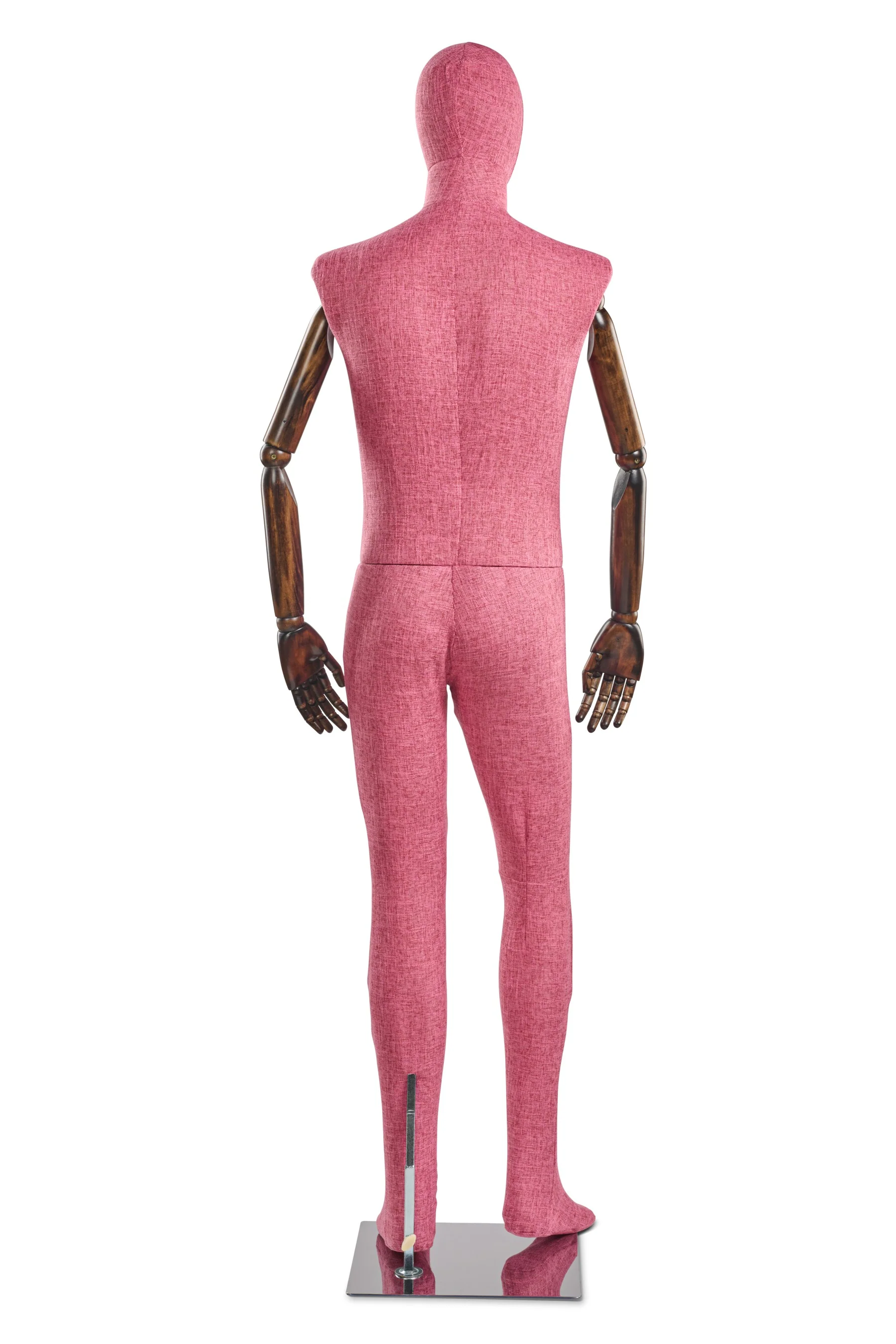 Male Fabric Wrapped Mannequin in Standing or Sitting Pose w/ Articulating Arms (WP Series) - Image 147