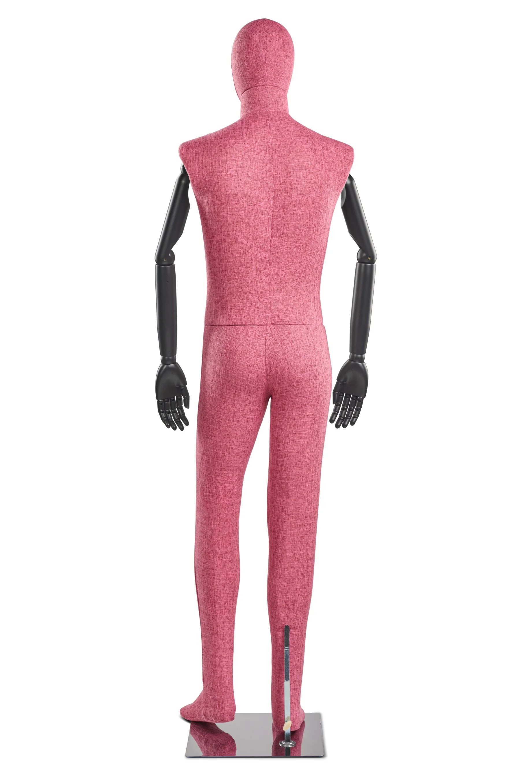 Male Fabric Wrapped Mannequin in Standing or Sitting Pose w/ Articulating Arms (WP Series) - Image 202
