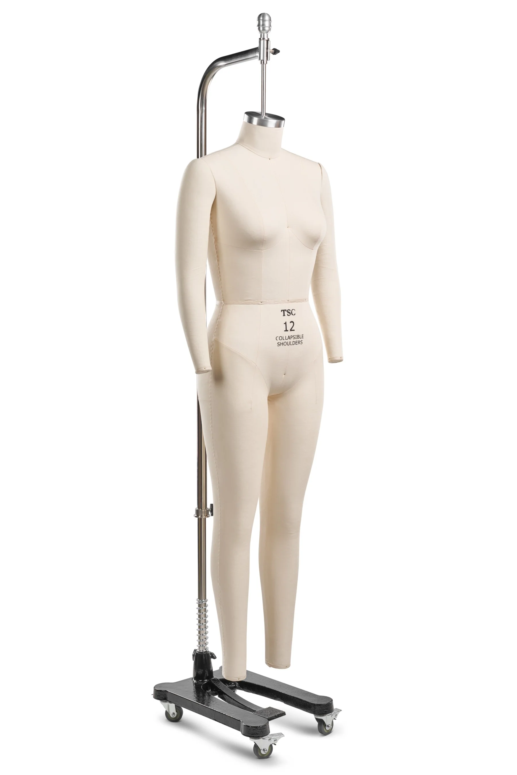 Professional Female Full Body Dress Form w/ Collapsible Shoulders - Image 3